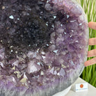 Extra Quality Brazilian Amethyst Cone, 76 lbs & 12.5" Tall 5619AM - 026 - Brazil GemsBrazil GemsExtra Quality Brazilian Amethyst Cone, 76 lbs & 12.5" Tall 5619AM - 026Crystal Cones5619AM - 026