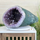Extra Quality Brazilian Amethyst Cone, 76 lbs & 12.5" Tall 5619AM - 026 - Brazil GemsBrazil GemsExtra Quality Brazilian Amethyst Cone, 76 lbs & 12.5" Tall 5619AM - 026Crystal Cones5619AM - 026