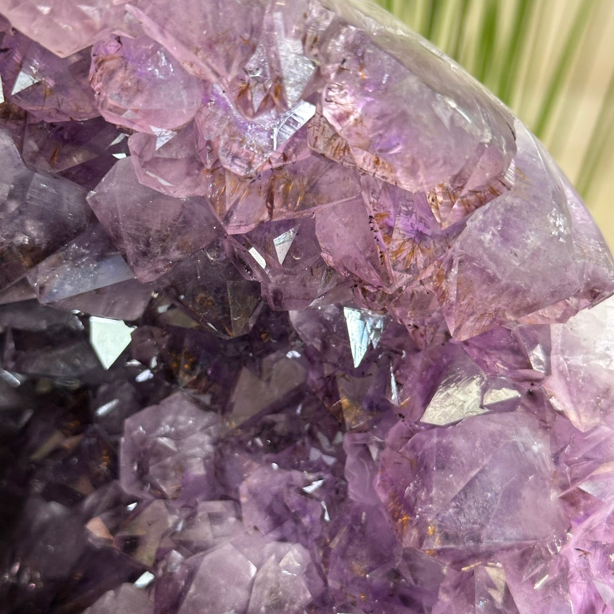 Extra Quality Brazilian Amethyst Cone, 76 lbs & 12.5" Tall 5619AM - 026 - Brazil GemsBrazil GemsExtra Quality Brazilian Amethyst Cone, 76 lbs & 12.5" Tall 5619AM - 026Crystal Cones5619AM - 026