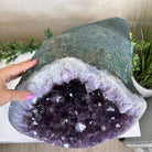 Extra Quality Brazilian Amethyst Cone, 76 lbs & 12.5" Tall 5619AM - 026 - Brazil GemsBrazil GemsExtra Quality Brazilian Amethyst Cone, 76 lbs & 12.5" Tall 5619AM - 026Crystal Cones5619AM - 026