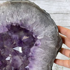 Extra Quality Brazilian Amethyst Crystal on a Rotating Stand, 24.4 lbs & 17.2" tall Model #5604-0084 by Brazil Gems - Brazil GemsBrazil GemsExtra Quality Brazilian Amethyst Crystal on a Rotating Stand, 24.4 lbs & 17.2" tall Model #5604-0084 by Brazil GemsPortals on Rotating Bases5604-0084