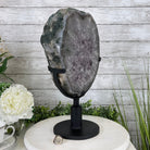 Extra Quality Brazilian Amethyst Crystal on a Rotating Stand, 24.4 lbs & 17.2" tall Model #5604-0084 by Brazil Gems - Brazil GemsBrazil GemsExtra Quality Brazilian Amethyst Crystal on a Rotating Stand, 24.4 lbs & 17.2" tall Model #5604-0084 by Brazil GemsPortals on Rotating Bases5604-0084
