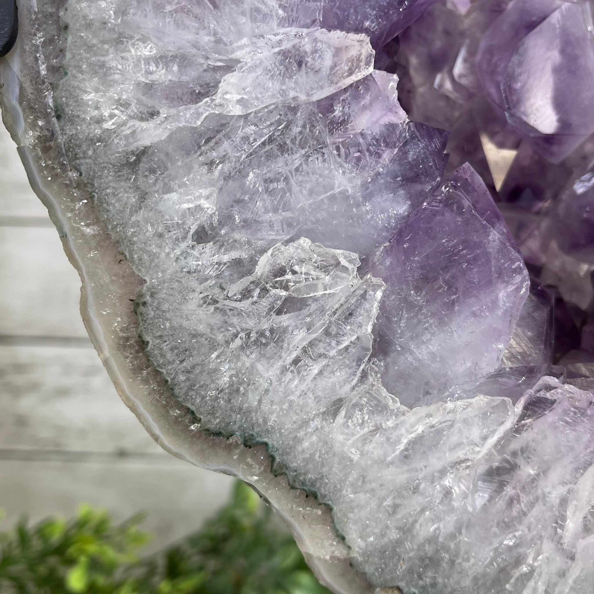 Extra Quality Brazilian Amethyst Crystal on a Rotating Stand, 24.4 lbs & 17.2" tall Model #5604-0084 by Brazil Gems - Brazil GemsBrazil GemsExtra Quality Brazilian Amethyst Crystal on a Rotating Stand, 24.4 lbs & 17.2" tall Model #5604-0084 by Brazil GemsPortals on Rotating Bases5604-0084