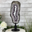 Extra Quality Brazilian Amethyst Crystal Portal on a Rotating Stand, 23.9 lbs & 22.3" tall Model #5604-0083 by Brazil Gems - Brazil GemsBrazil GemsExtra Quality Brazilian Amethyst Crystal Portal on a Rotating Stand, 23.9 lbs & 22.3" tall Model #5604-0083 by Brazil GemsPortals on Rotating Bases5604-0083