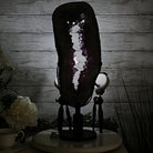 Extra Quality Brazilian Amethyst Crystal Portal on a Rotating Stand, 23.9 lbs & 22.3" tall Model #5604-0083 by Brazil Gems - Brazil GemsBrazil GemsExtra Quality Brazilian Amethyst Crystal Portal on a Rotating Stand, 23.9 lbs & 22.3" tall Model #5604-0083 by Brazil GemsPortals on Rotating Bases5604-0083