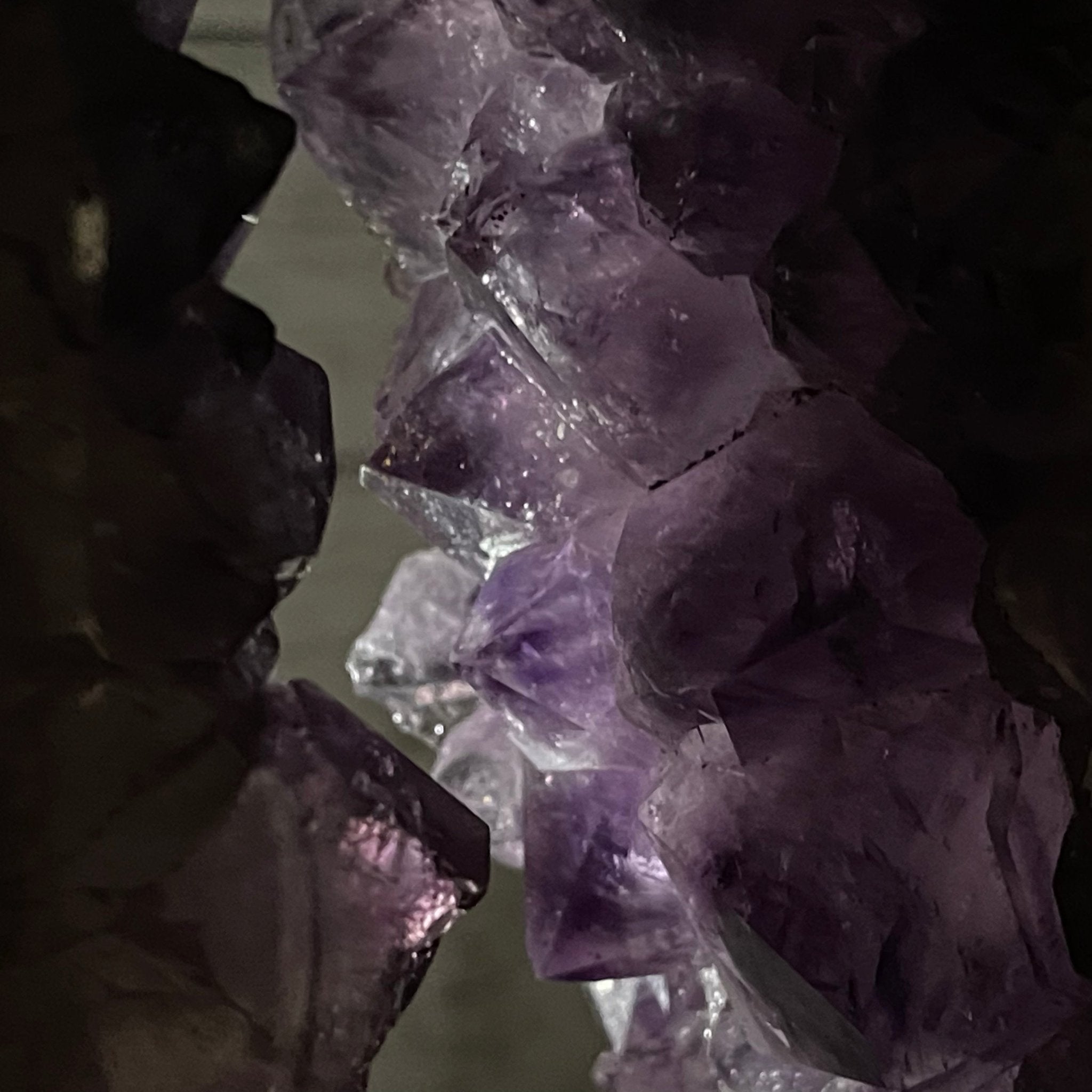 Extra Quality Brazilian Amethyst Crystal Portal on a Rotating Stand, 23.9 lbs & 22.3" tall Model #5604-0083 by Brazil Gems - Brazil GemsBrazil GemsExtra Quality Brazilian Amethyst Crystal Portal on a Rotating Stand, 23.9 lbs & 22.3" tall Model #5604-0083 by Brazil GemsPortals on Rotating Bases5604-0083