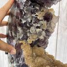 Extra Quality Brazilian Amethyst Crystal Portal on a Tall Rotating Stand, 81.6 lbs & 70" tall Model #5604-0104 by Brazil Gems - Brazil GemsBrazil GemsExtra Quality Brazilian Amethyst Crystal Portal on a Tall Rotating Stand, 81.6 lbs & 70" tall Model #5604-0104 by Brazil GemsPortals on Rotating Bases5604-0104