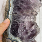 Extra Quality Brazilian Amethyst Crystal Portal on a Tall Rotating Stand, 81.6 lbs & 70" tall Model #5604-0104 by Brazil Gems - Brazil GemsBrazil GemsExtra Quality Brazilian Amethyst Crystal Portal on a Tall Rotating Stand, 81.6 lbs & 70" tall Model #5604-0104 by Brazil GemsPortals on Rotating Bases5604-0104