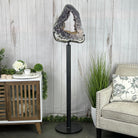 Extra Quality Brazilian Amethyst Crystal Portal on a Tall Rotating Stand, 81.6 lbs & 70" tall Model #5604-0104 by Brazil Gems - Brazil GemsBrazil GemsExtra Quality Brazilian Amethyst Crystal Portal on a Tall Rotating Stand, 81.6 lbs & 70" tall Model #5604-0104 by Brazil GemsPortals on Rotating Bases5604-0104