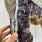 Extra Quality Brazilian Amethyst Crystal Portal on a Tall Rotating Stand, 92.6 lbs & 70.75" tall Model #5604-0105 by Brazil Gems - Brazil GemsBrazil GemsExtra Quality Brazilian Amethyst Crystal Portal on a Tall Rotating Stand, 92.6 lbs & 70.75" tall Model #5604-0105 by Brazil GemsPortals on Rotating Bases5604-0105
