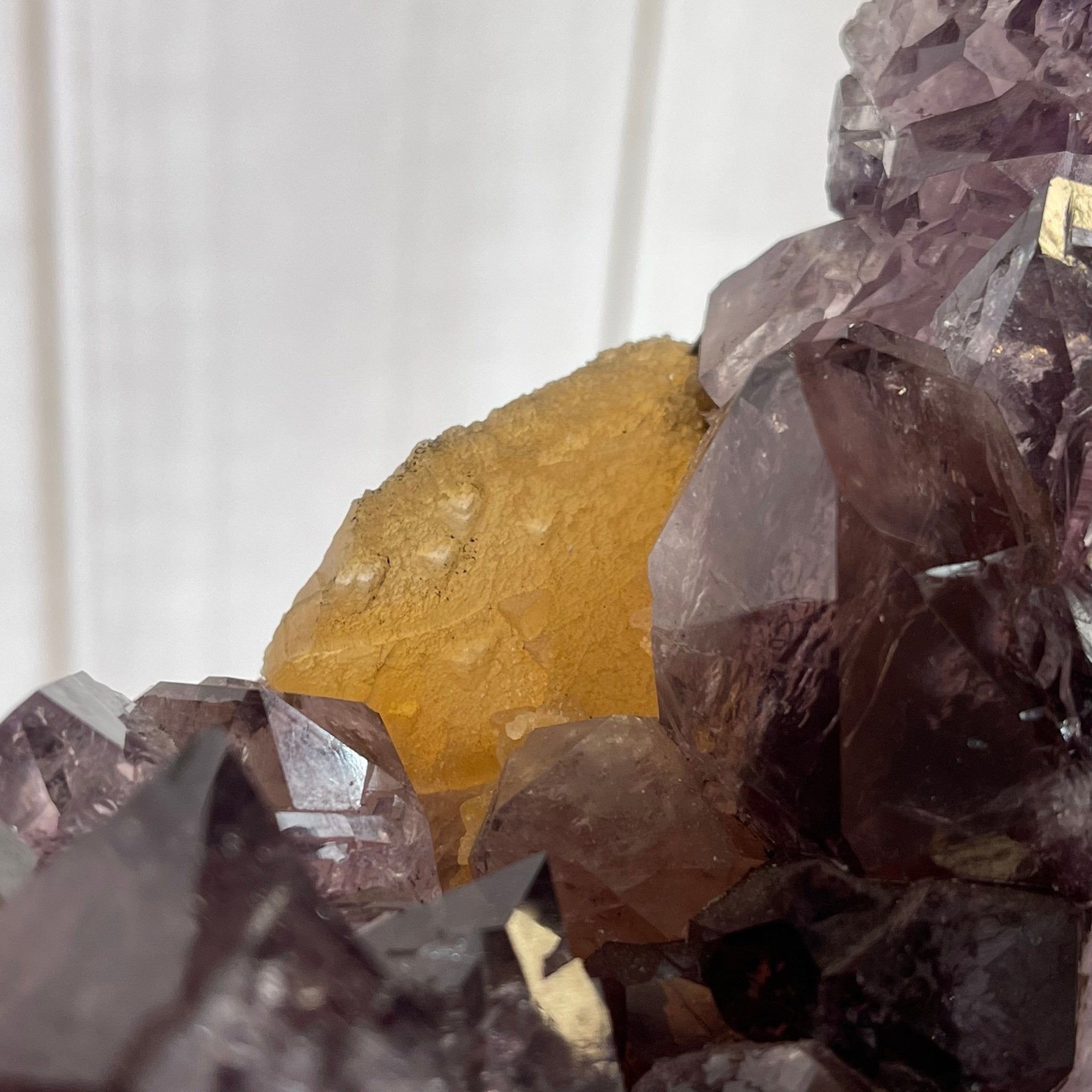 Extra Quality Brazilian Amethyst Crystal Portal on a Tall Rotating Stand, 92.6 lbs & 70.75" tall Model #5604-0105 by Brazil Gems - Brazil GemsBrazil GemsExtra Quality Brazilian Amethyst Crystal Portal on a Tall Rotating Stand, 92.6 lbs & 70.75" tall Model #5604-0105 by Brazil GemsPortals on Rotating Bases5604-0105
