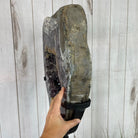 Extra Quality Brazilian Amethyst Crystal Portal on a Tall Rotating Stand, 92.6 lbs & 70.75" tall Model #5604-0105 by Brazil Gems - Brazil GemsBrazil GemsExtra Quality Brazilian Amethyst Crystal Portal on a Tall Rotating Stand, 92.6 lbs & 70.75" tall Model #5604-0105 by Brazil GemsPortals on Rotating Bases5604-0105
