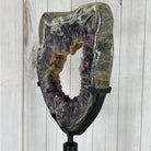 Extra Quality Brazilian Amethyst Crystal Portal on a Tall Rotating Stand, 92.6 lbs & 70.75" tall Model #5604-0105 by Brazil Gems - Brazil GemsBrazil GemsExtra Quality Brazilian Amethyst Crystal Portal on a Tall Rotating Stand, 92.6 lbs & 70.75" tall Model #5604-0105 by Brazil GemsPortals on Rotating Bases5604-0105