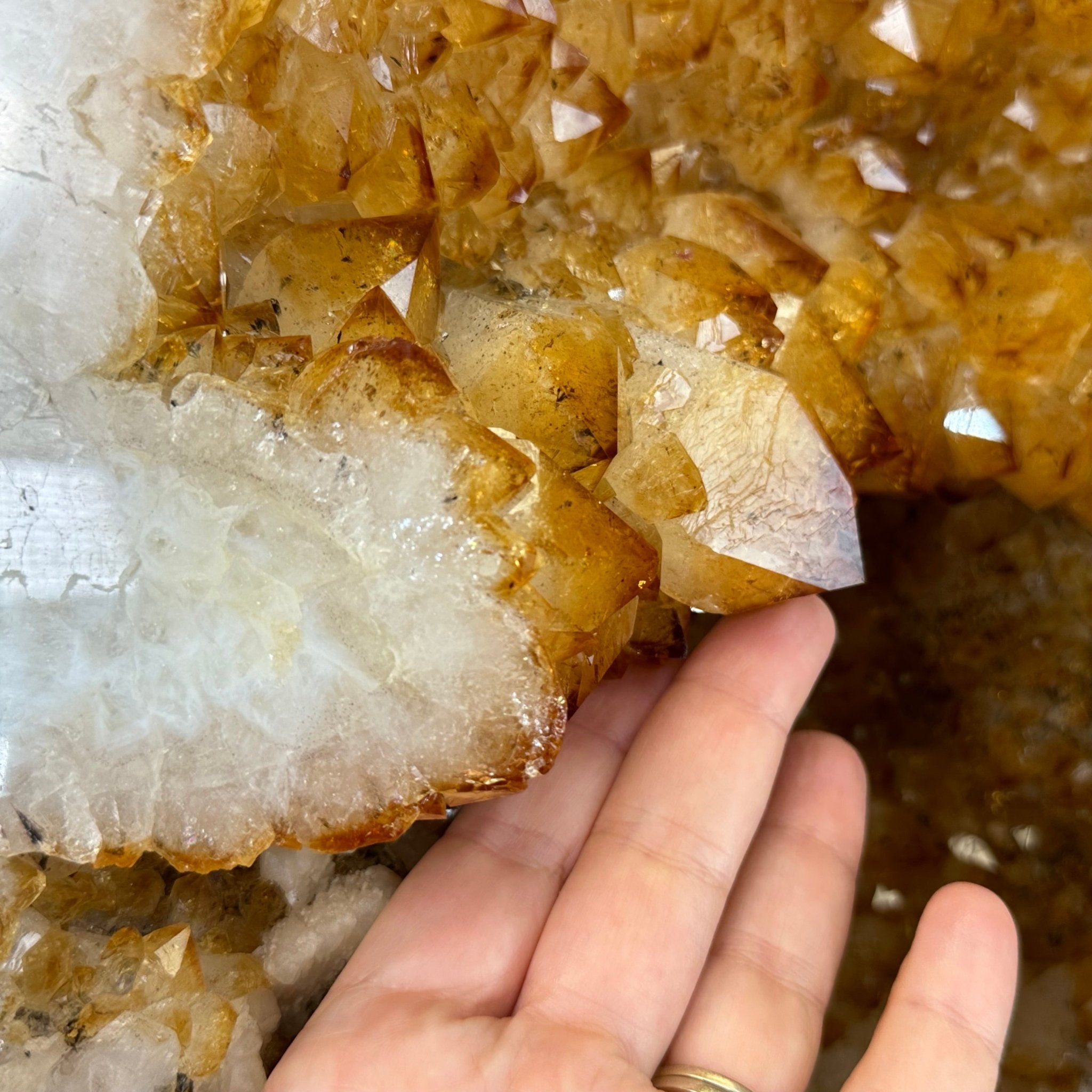 Extra Quality Citrine Cathedral, 103.9 lbs & 26.5" Tall #5603-0309 by Brazil Gems® - Brazil GemsBrazil GemsExtra Quality Citrine Cathedral, 103.9 lbs & 26.5" Tall #5603-0309 by Brazil Gems®Cathedrals5603-0309