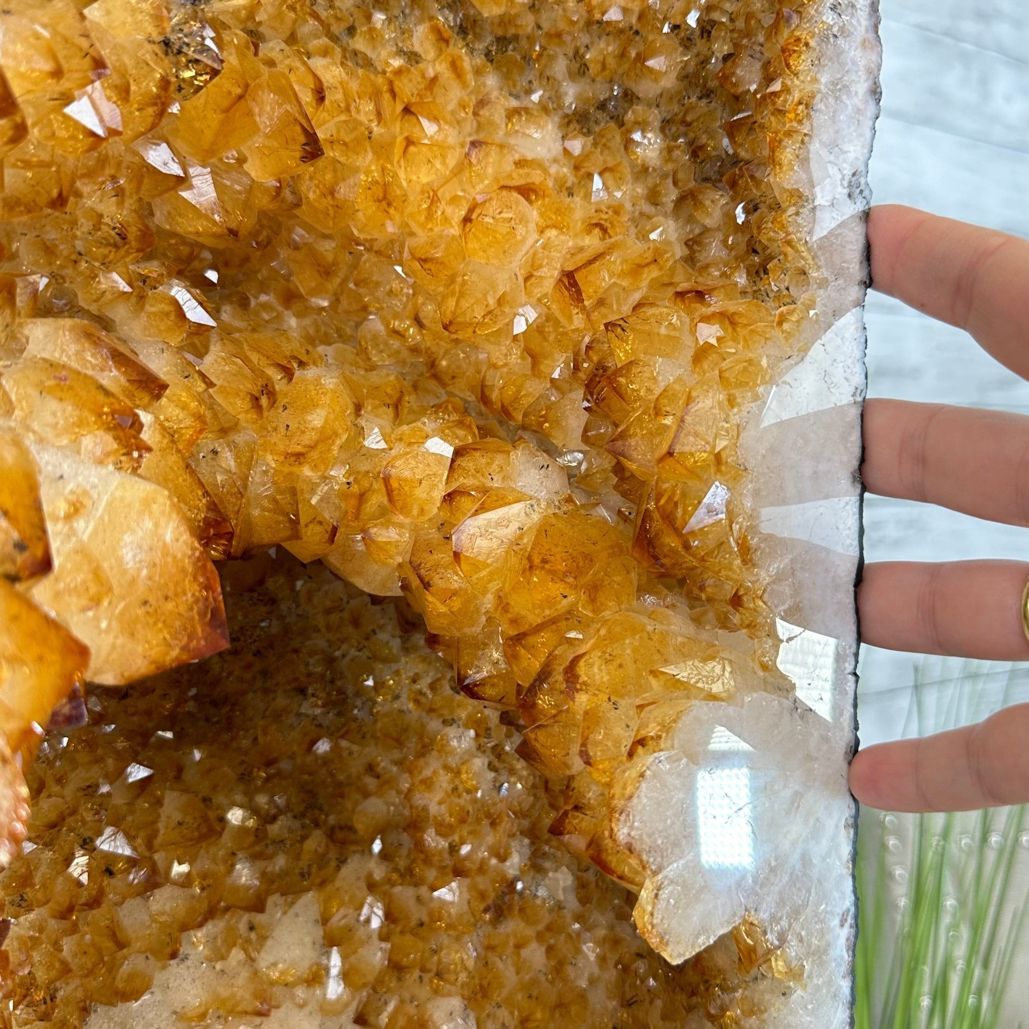 Extra Quality Citrine Cathedral, 103.9 lbs & 26.5" Tall #5603-0309 by Brazil Gems® - Brazil GemsBrazil GemsExtra Quality Citrine Cathedral, 103.9 lbs & 26.5" Tall #5603-0309 by Brazil Gems®Cathedrals5603-0309