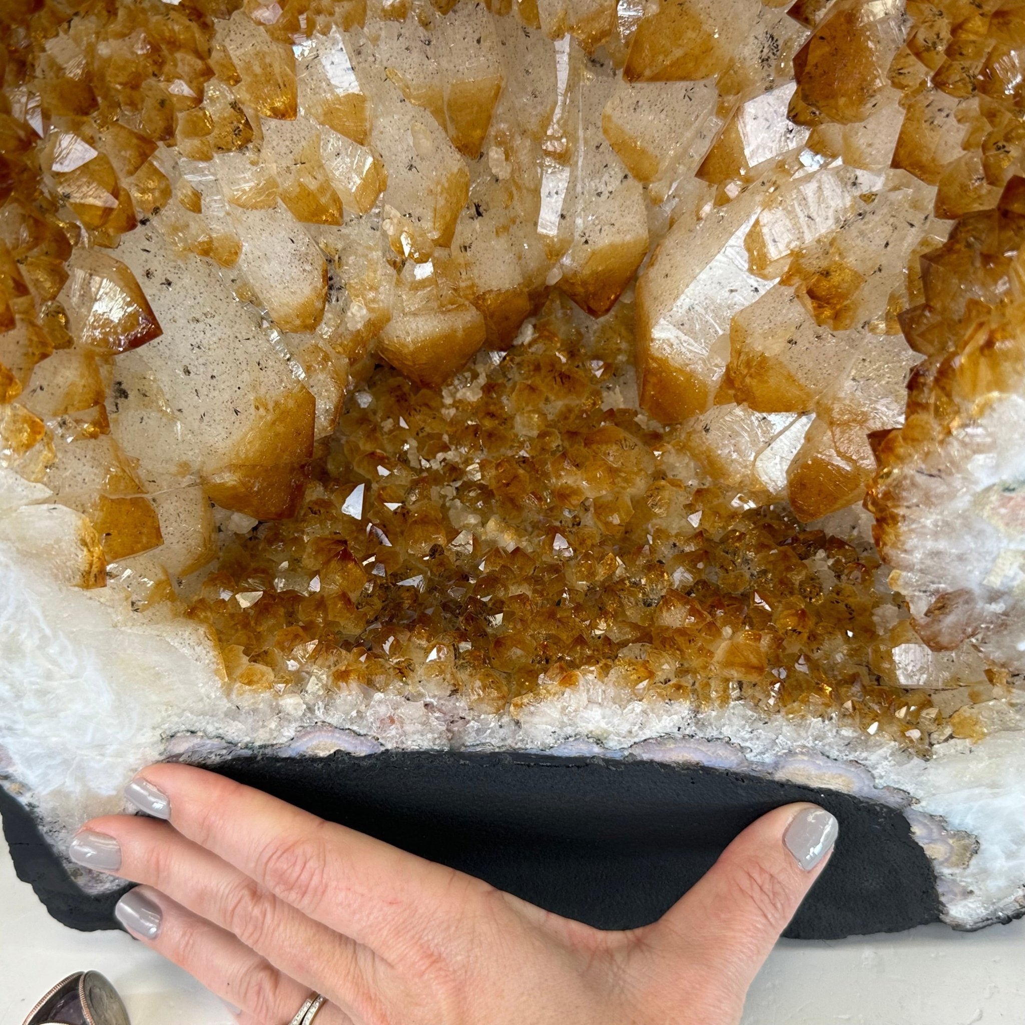 Extra Quality Citrine Cathedral, 103.9 lbs & 26.5" Tall #5603-0309 by Brazil Gems® - Brazil GemsBrazil GemsExtra Quality Citrine Cathedral, 103.9 lbs & 26.5" Tall #5603-0309 by Brazil Gems®Cathedrals5603-0309