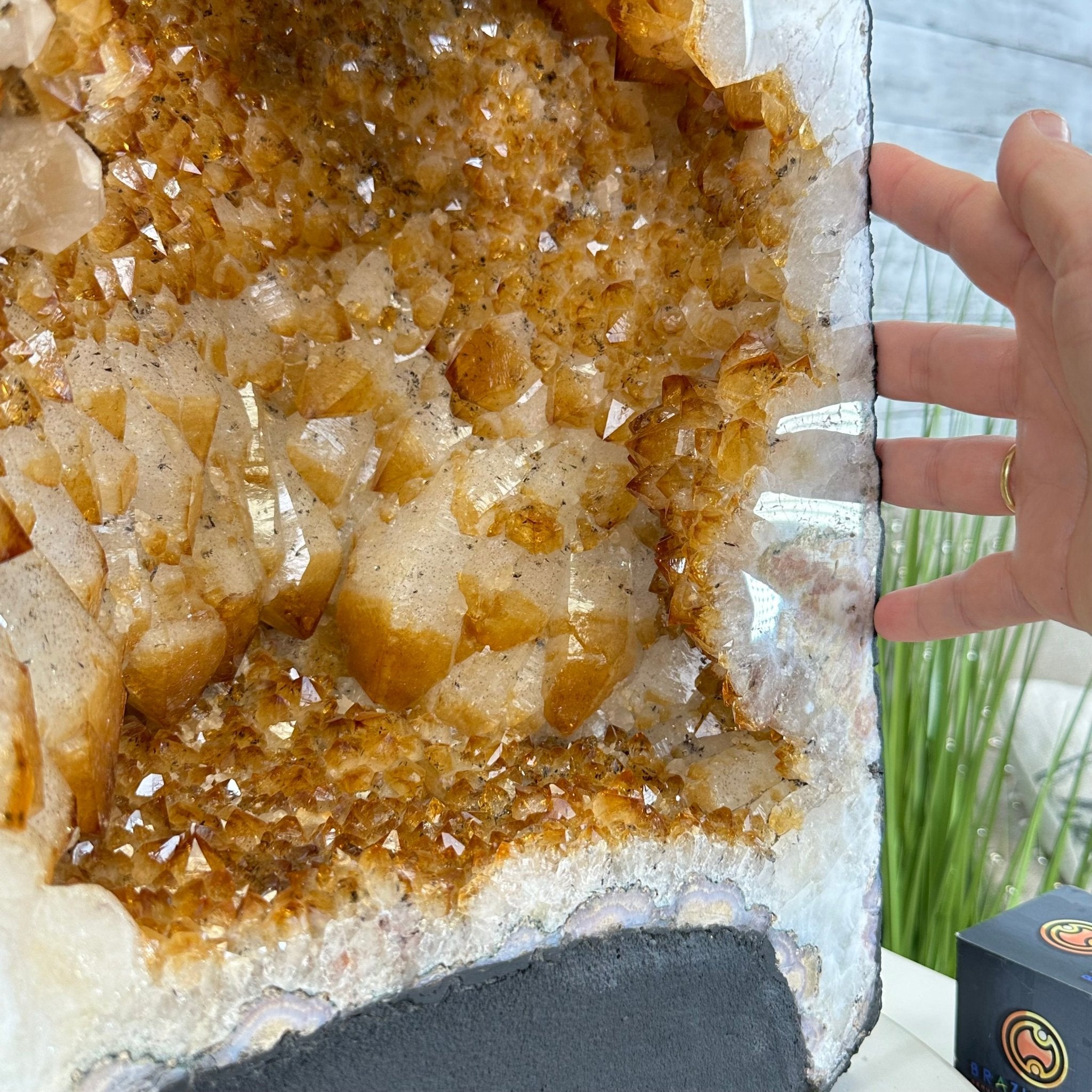 Extra Quality Citrine Cathedral, 103.9 lbs & 26.5" Tall #5603-0309 by Brazil Gems® - Brazil GemsBrazil GemsExtra Quality Citrine Cathedral, 103.9 lbs & 26.5" Tall #5603-0309 by Brazil Gems®Cathedrals5603-0309