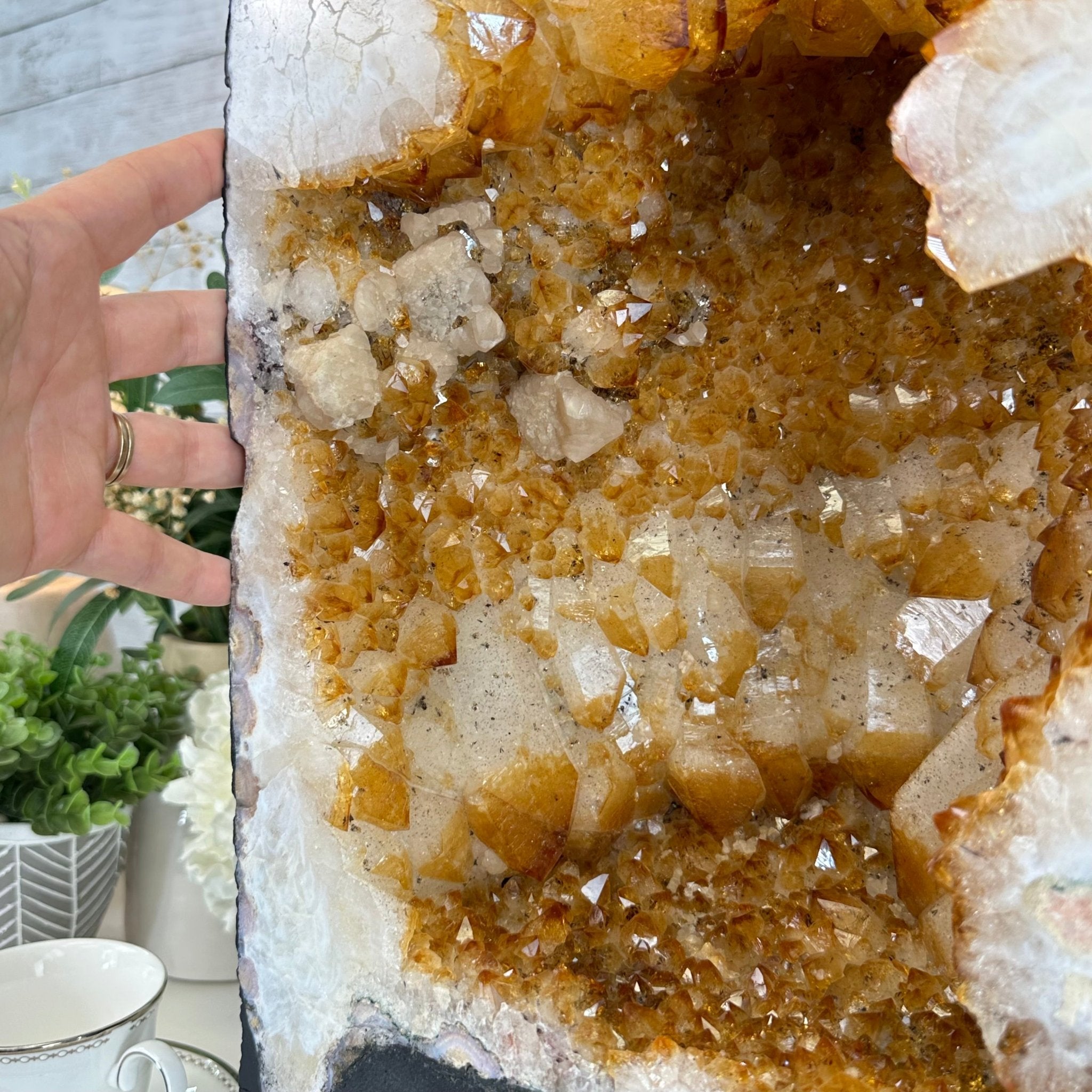 Extra Quality Citrine Cathedral, 103.9 lbs & 26.5" Tall #5603-0309 by Brazil Gems® - Brazil GemsBrazil GemsExtra Quality Citrine Cathedral, 103.9 lbs & 26.5" Tall #5603-0309 by Brazil Gems®Cathedrals5603-0309