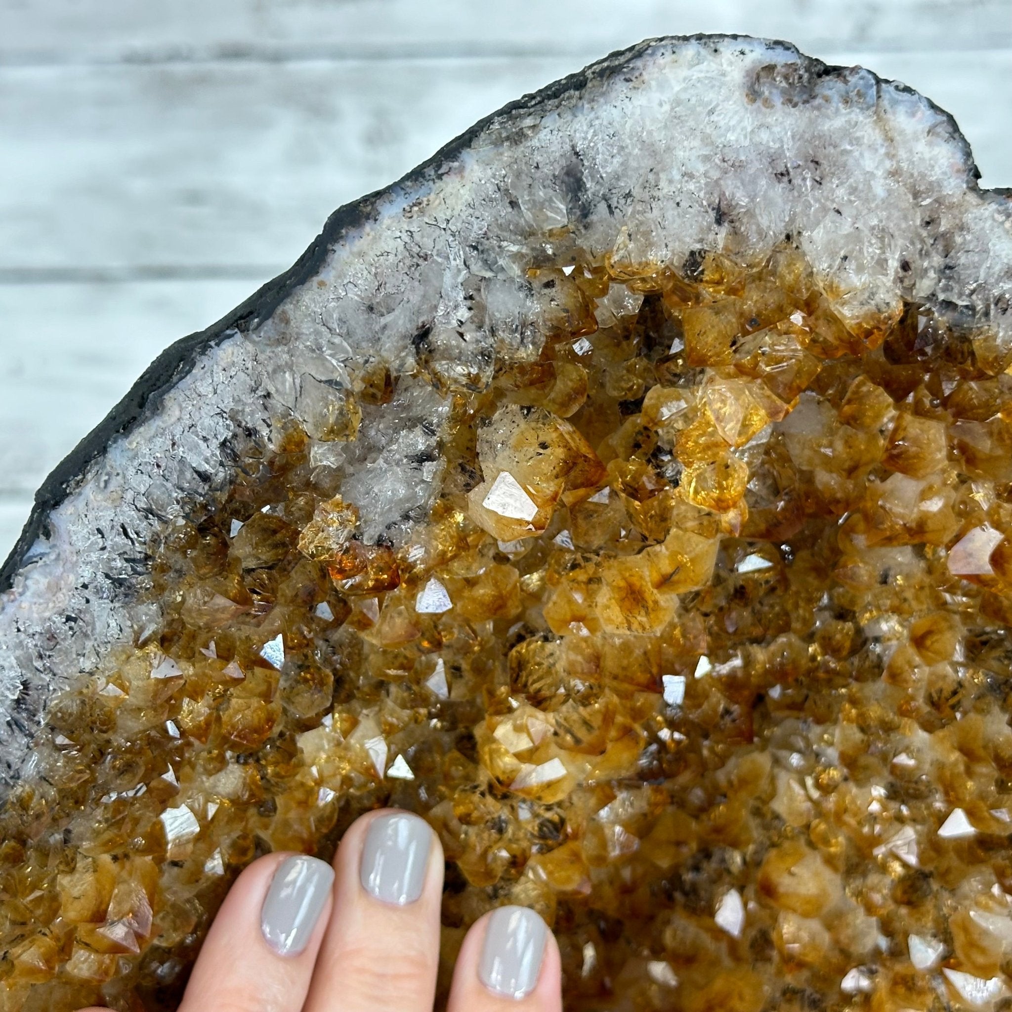 Extra Quality Citrine Cathedral, 103.9 lbs & 26.5" Tall #5603-0309 by Brazil Gems® - Brazil GemsBrazil GemsExtra Quality Citrine Cathedral, 103.9 lbs & 26.5" Tall #5603-0309 by Brazil Gems®Cathedrals5603-0309