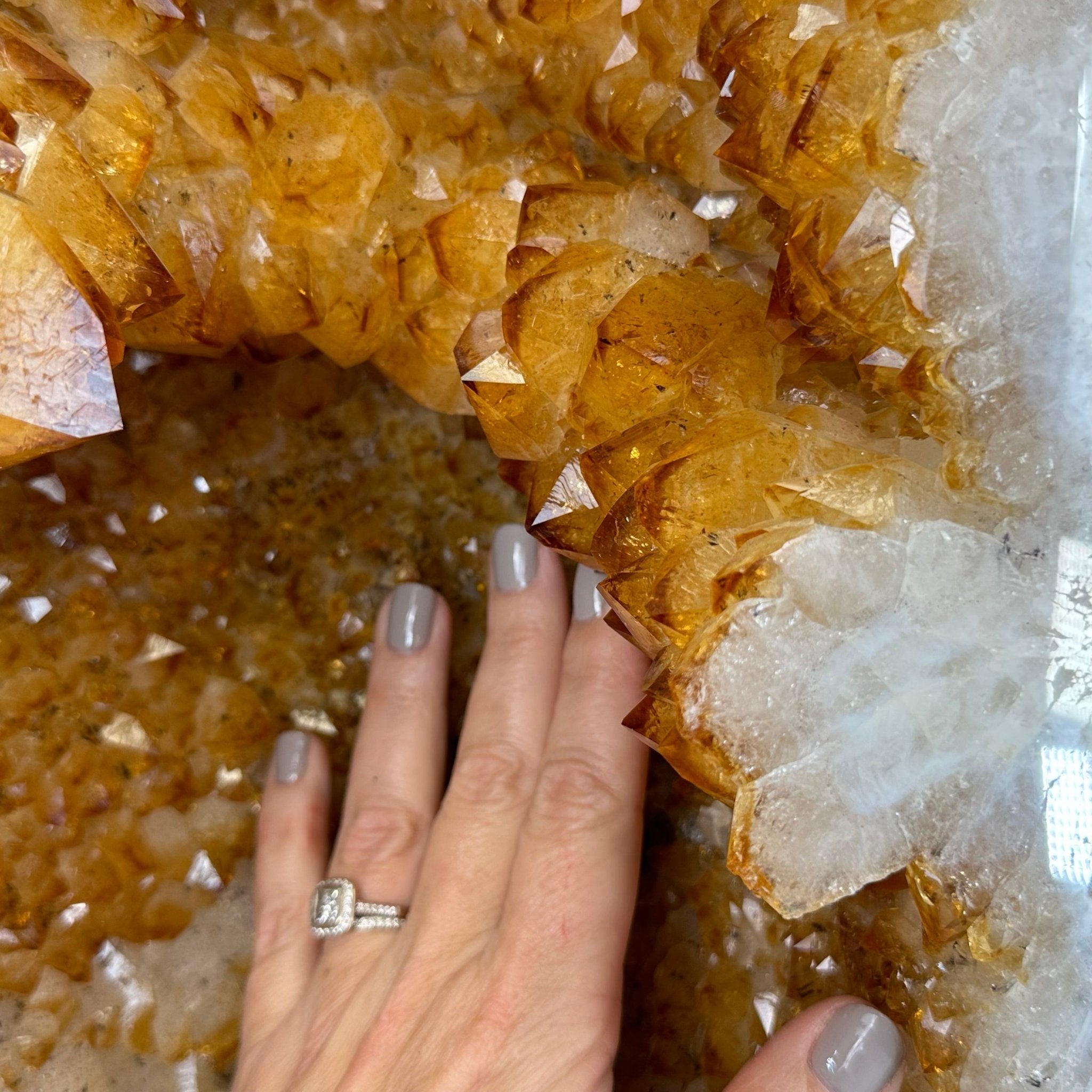 Extra Quality Citrine Cathedral, 103.9 lbs & 26.5" Tall #5603-0309 by Brazil Gems® - Brazil GemsBrazil GemsExtra Quality Citrine Cathedral, 103.9 lbs & 26.5" Tall #5603-0309 by Brazil Gems®Cathedrals5603-0309