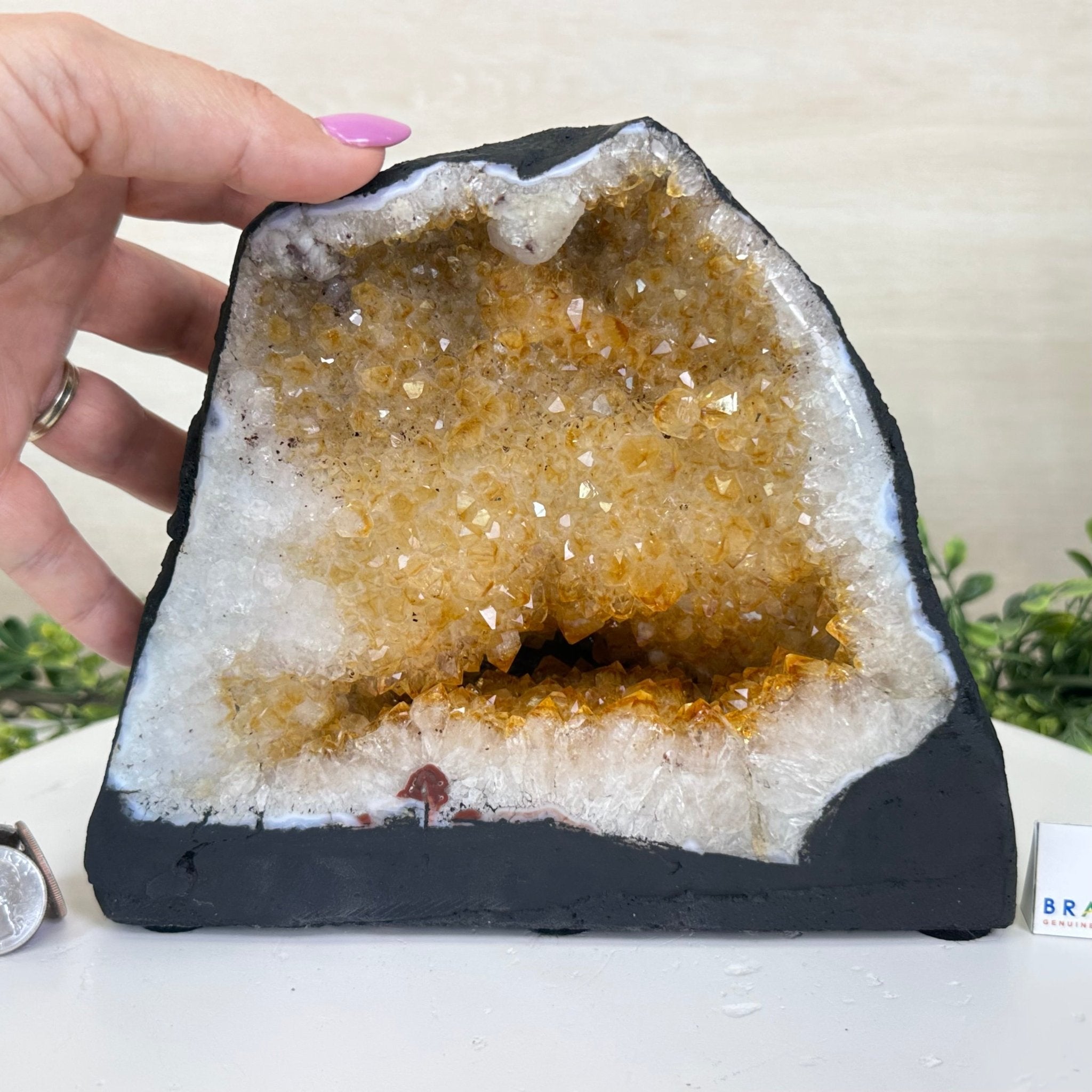 Extra Quality Citrine Cathedral, 11.4 lbs & 7" Tall 5603 - 0367 - Brazil GemsBrazil GemsExtra Quality Citrine Cathedral, 11.4 lbs & 7" Tall 5603 - 0367Cathedrals5603 - 0367
