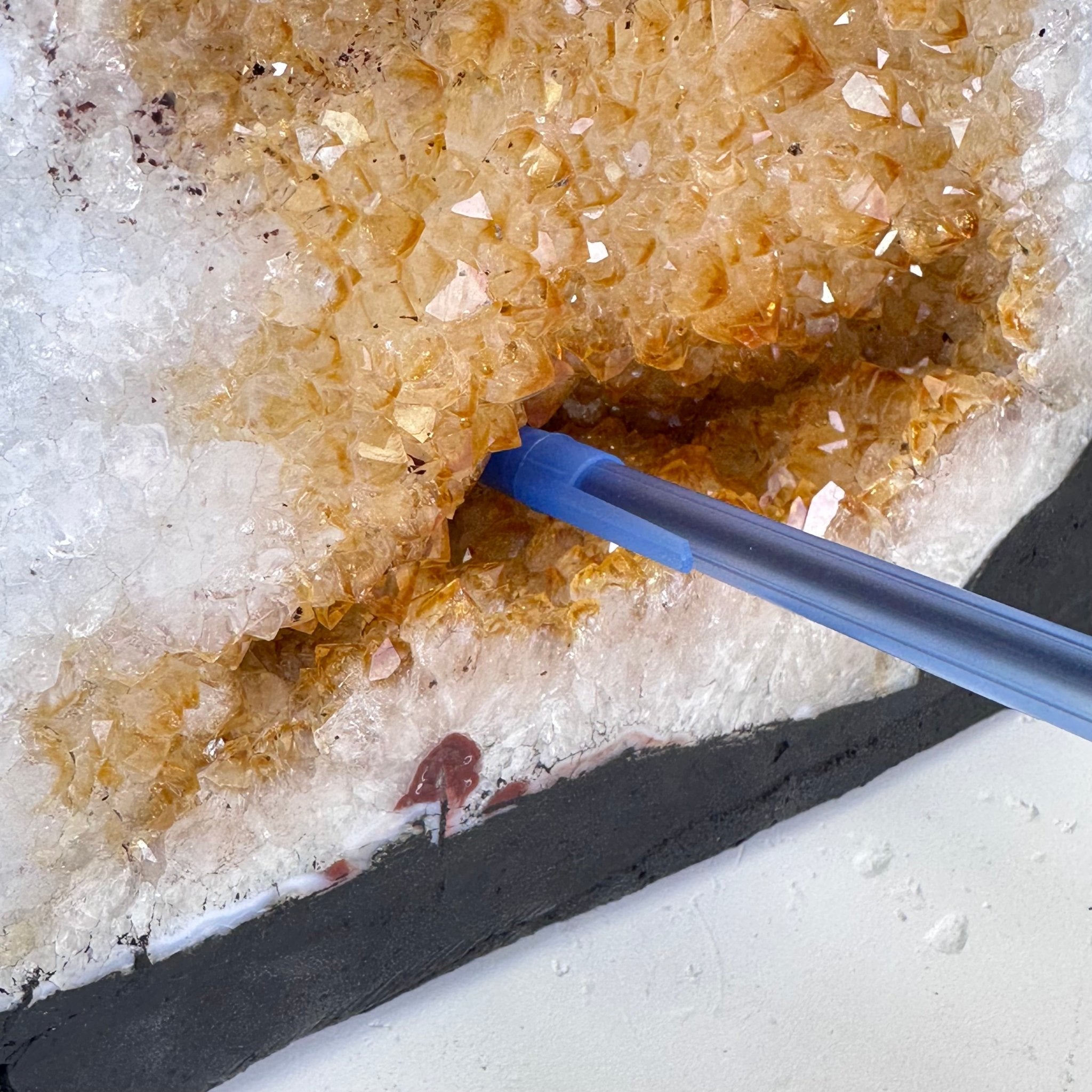 Extra Quality Citrine Cathedral, 11.4 lbs & 7" Tall 5603 - 0367 - Brazil GemsBrazil GemsExtra Quality Citrine Cathedral, 11.4 lbs & 7" Tall 5603 - 0367Cathedrals5603 - 0367
