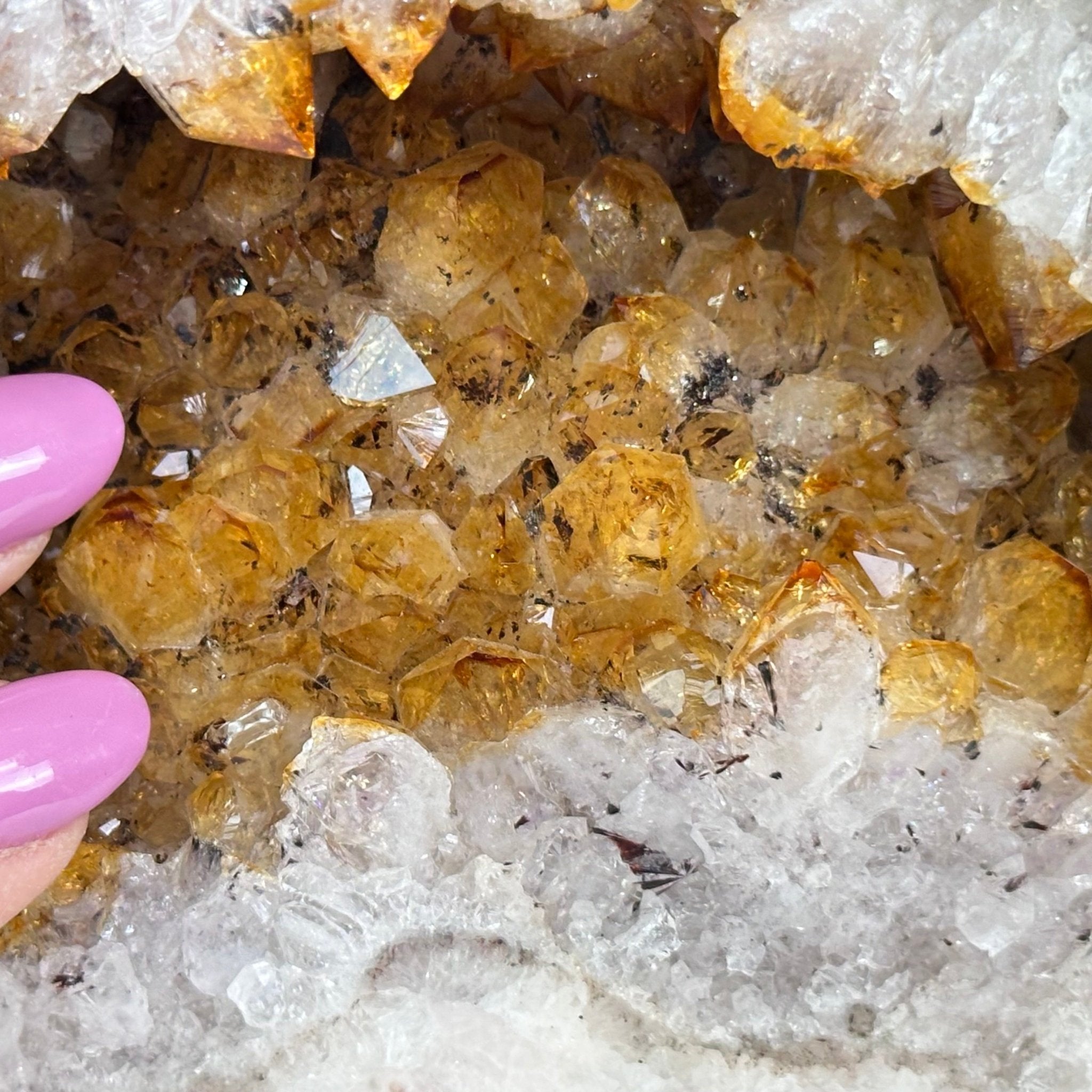 Extra Quality Citrine Cathedral, 13.5 lbs & 6" Tall 5603 - 0371 - Brazil GemsBrazil GemsExtra Quality Citrine Cathedral, 13.5 lbs & 6" Tall 5603 - 0371Cathedrals5603 - 0371