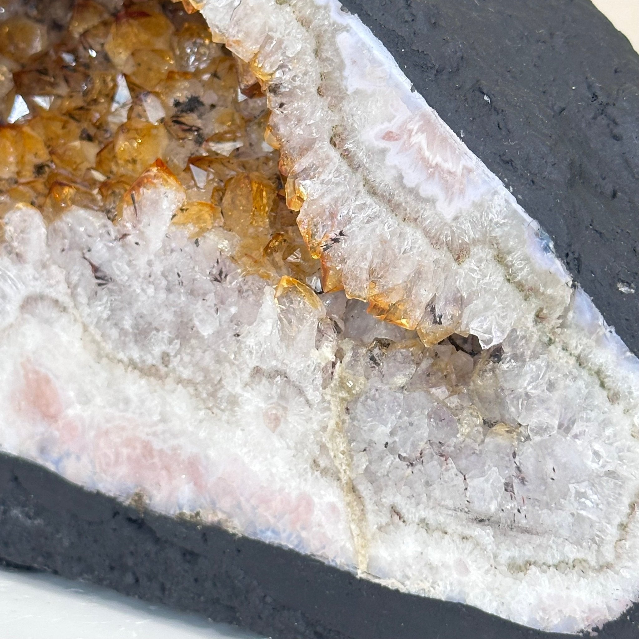 Extra Quality Citrine Cathedral, 13.5 lbs & 6" Tall 5603 - 0371 - Brazil GemsBrazil GemsExtra Quality Citrine Cathedral, 13.5 lbs & 6" Tall 5603 - 0371Cathedrals5603 - 0371