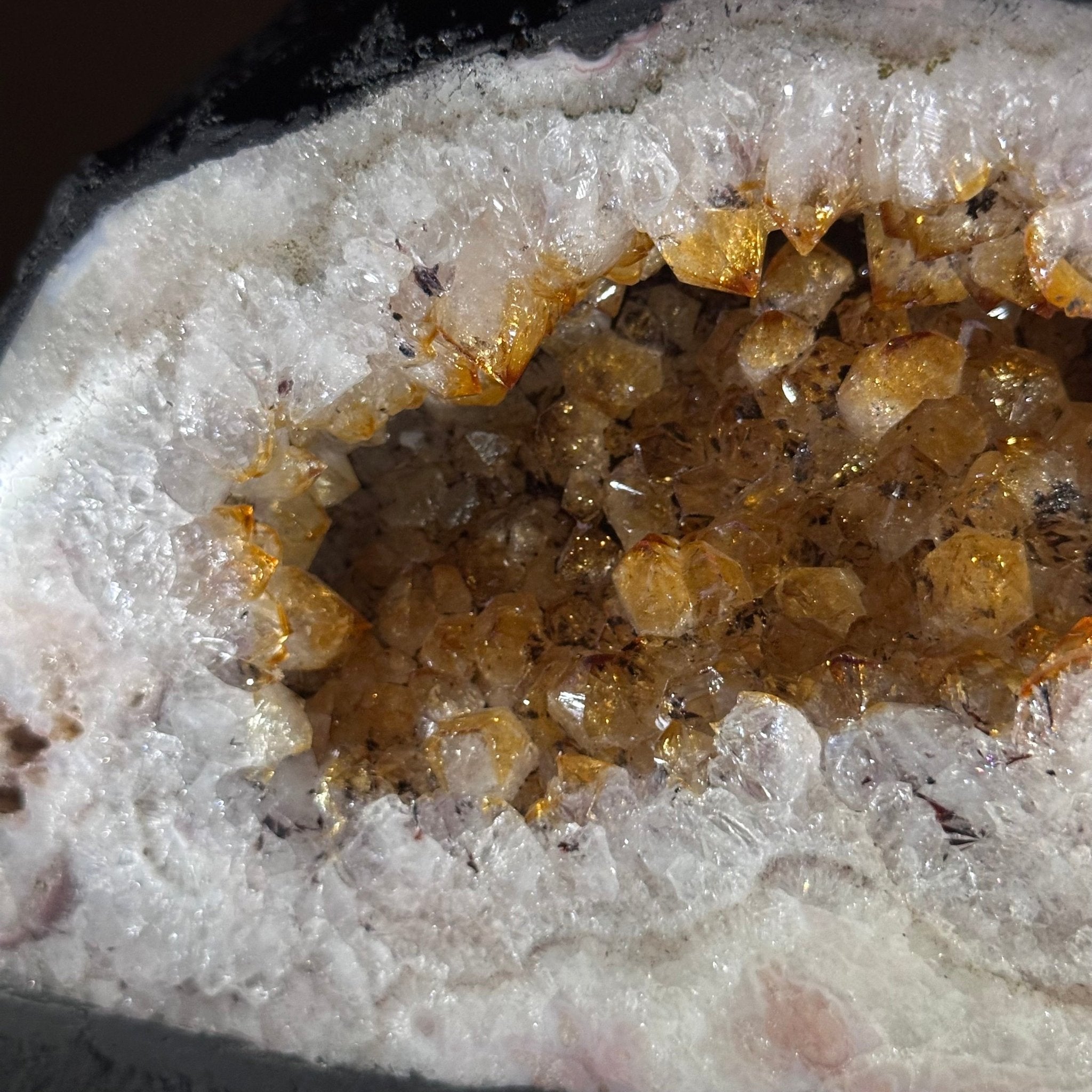 Extra Quality Citrine Cathedral, 13.5 lbs & 6" Tall 5603 - 0371 - Brazil GemsBrazil GemsExtra Quality Citrine Cathedral, 13.5 lbs & 6" Tall 5603 - 0371Cathedrals5603 - 0371