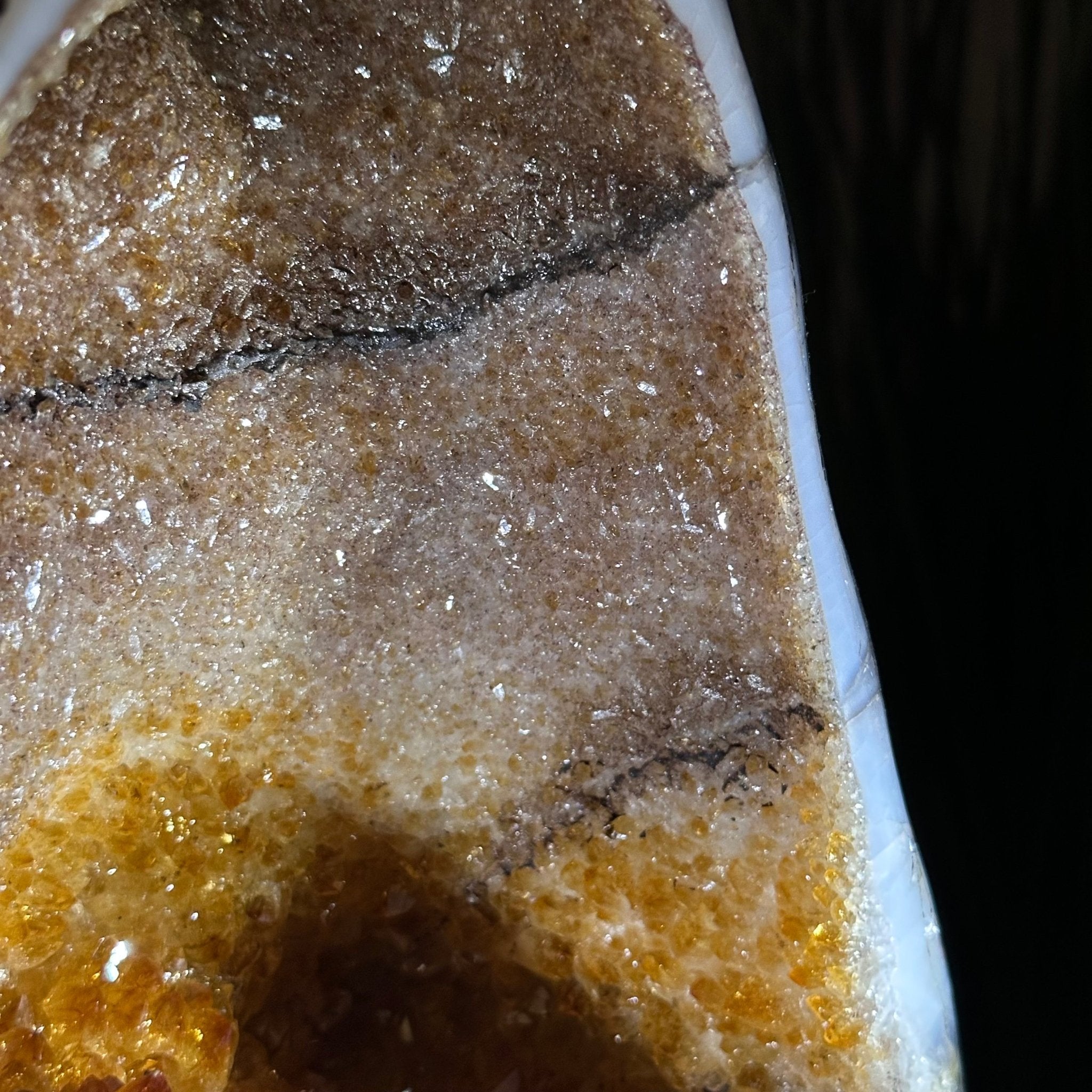 Extra Quality Citrine Cathedral, 15.7 lbs & 10.9" Tall 5603 - 0373 - Brazil GemsBrazil GemsExtra Quality Citrine Cathedral, 15.7 lbs & 10.9" Tall 5603 - 0373Cathedrals5603 - 0373