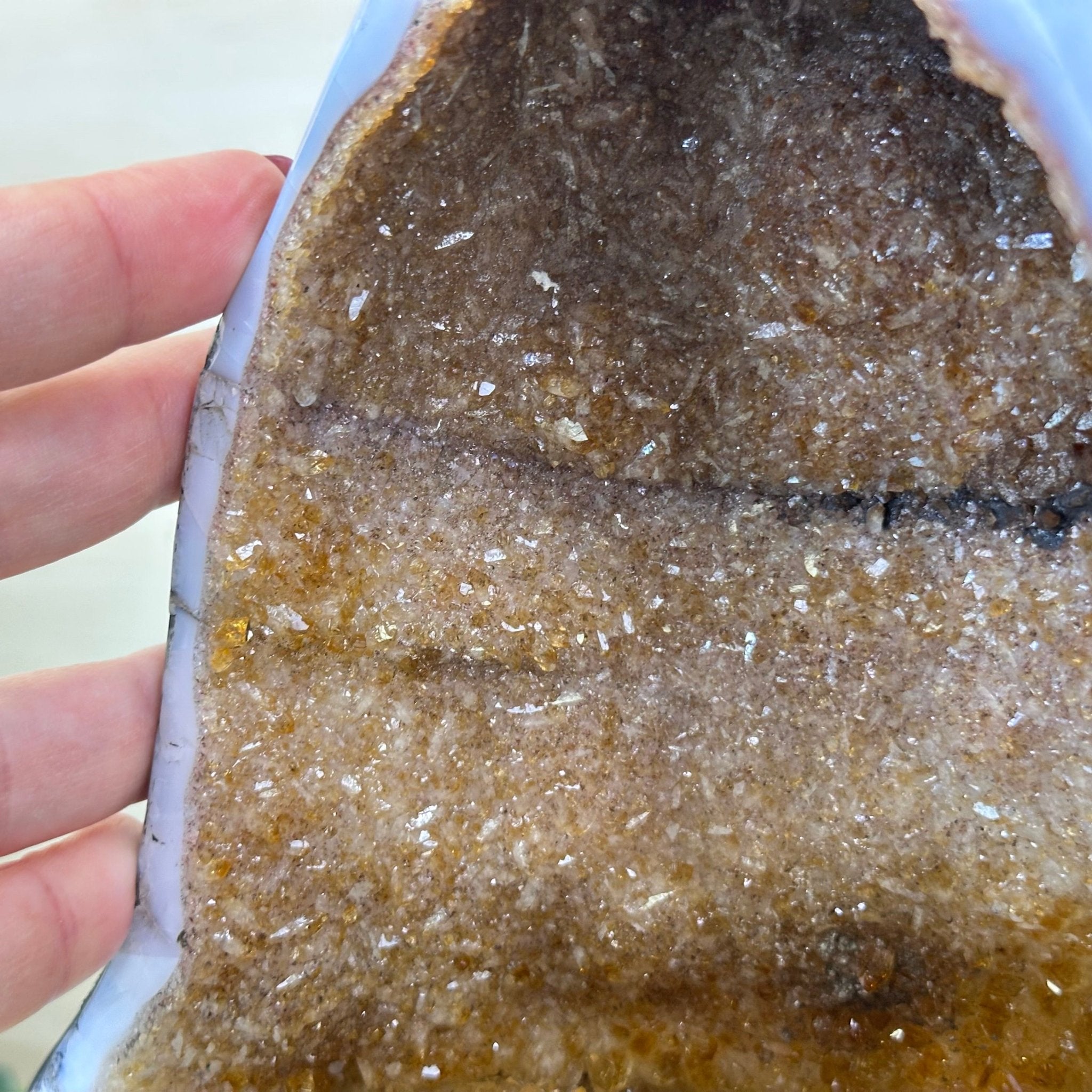 Extra Quality Citrine Cathedral, 15.7 lbs & 10.9" Tall 5603 - 0373 - Brazil GemsBrazil GemsExtra Quality Citrine Cathedral, 15.7 lbs & 10.9" Tall 5603 - 0373Cathedrals5603 - 0373