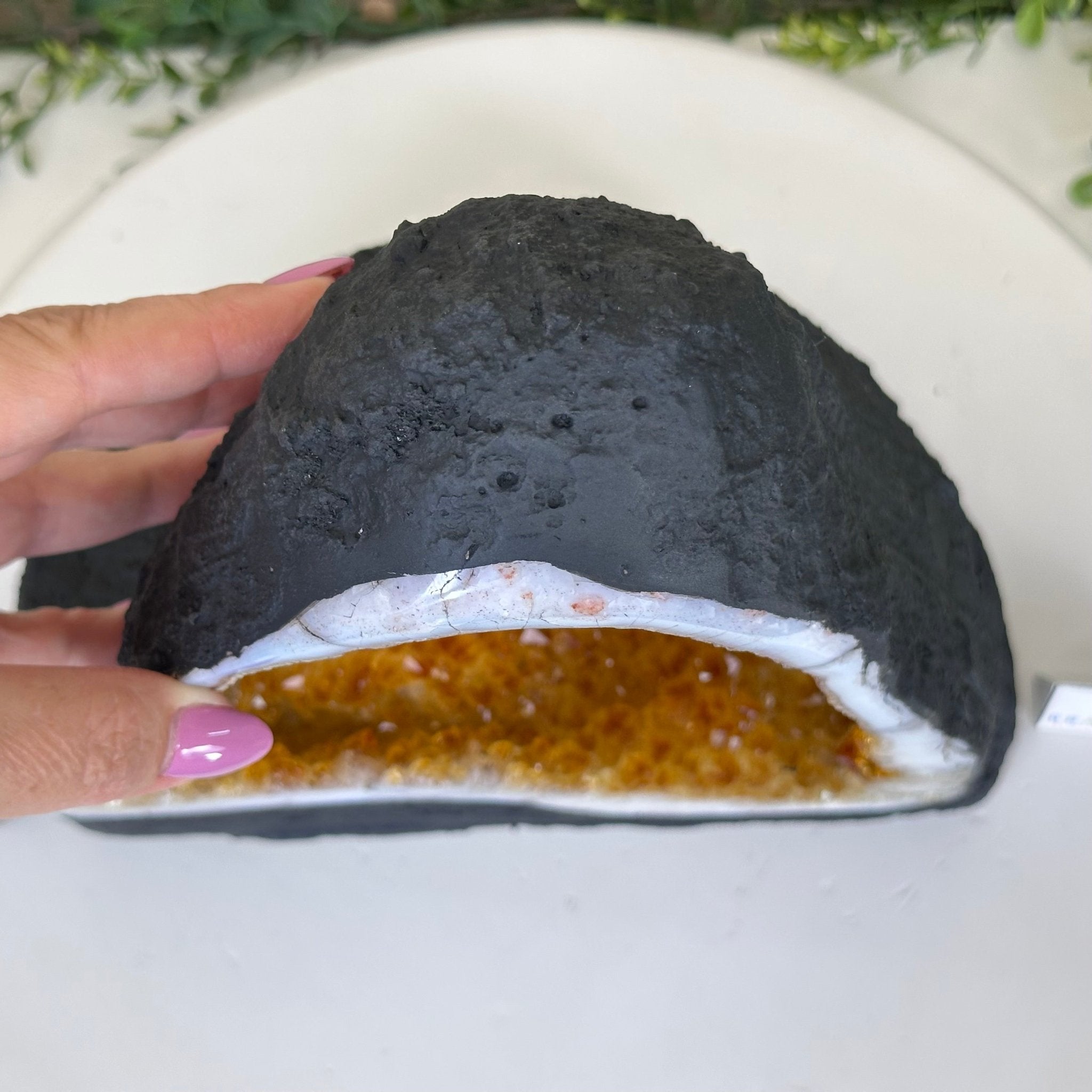 Extra Quality Citrine Cathedral, 15.7 lbs & 10.9" Tall 5603 - 0373 - Brazil GemsBrazil GemsExtra Quality Citrine Cathedral, 15.7 lbs & 10.9" Tall 5603 - 0373Cathedrals5603 - 0373