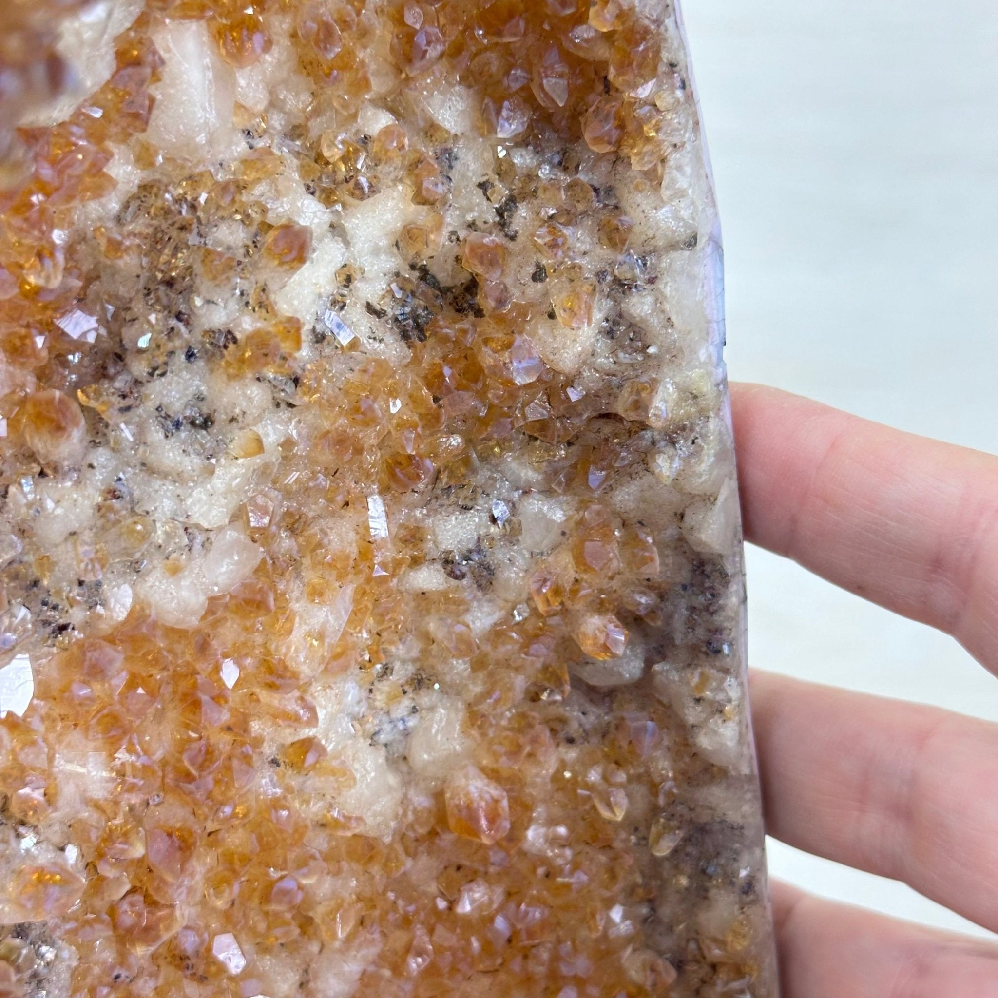 Extra Quality Citrine Cathedral, 19.8 lbs & 15.2" Tall 5603 - 0378 - Brazil GemsBrazil GemsExtra Quality Citrine Cathedral, 19.8 lbs & 15.2" Tall 5603 - 0378Cathedrals5603 - 0378