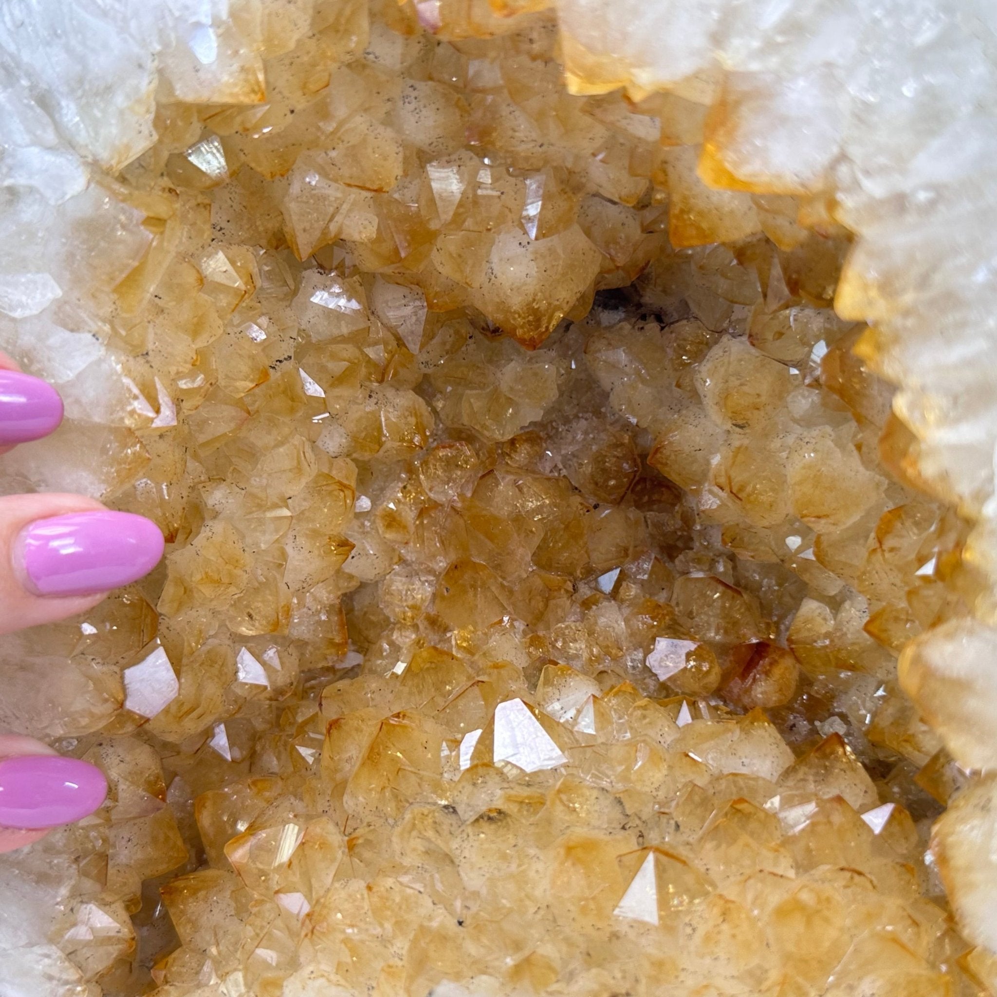 Extra Quality Citrine Cathedral, 20.8 lbs & 10.1" Tall 5603 - 0379 - Brazil GemsBrazil GemsExtra Quality Citrine Cathedral, 20.8 lbs & 10.1" Tall 5603 - 0379Cathedrals5603 - 0379