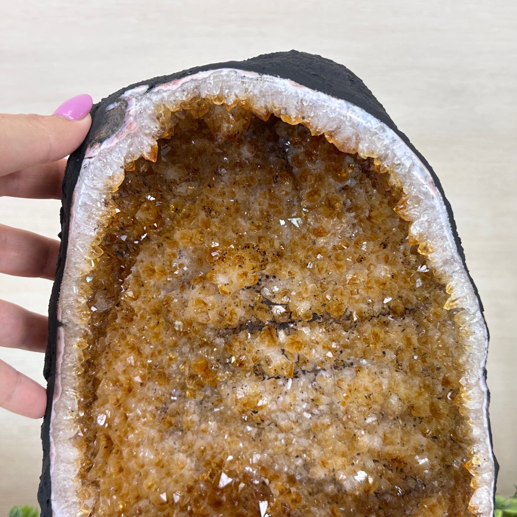 Extra Quality Citrine Cathedral, 21.8 lbs & 12.9" Tall 5603 - 0380 - Brazil GemsBrazil GemsExtra Quality Citrine Cathedral, 21.8 lbs & 12.9" Tall 5603 - 0380Cathedrals5603 - 0380