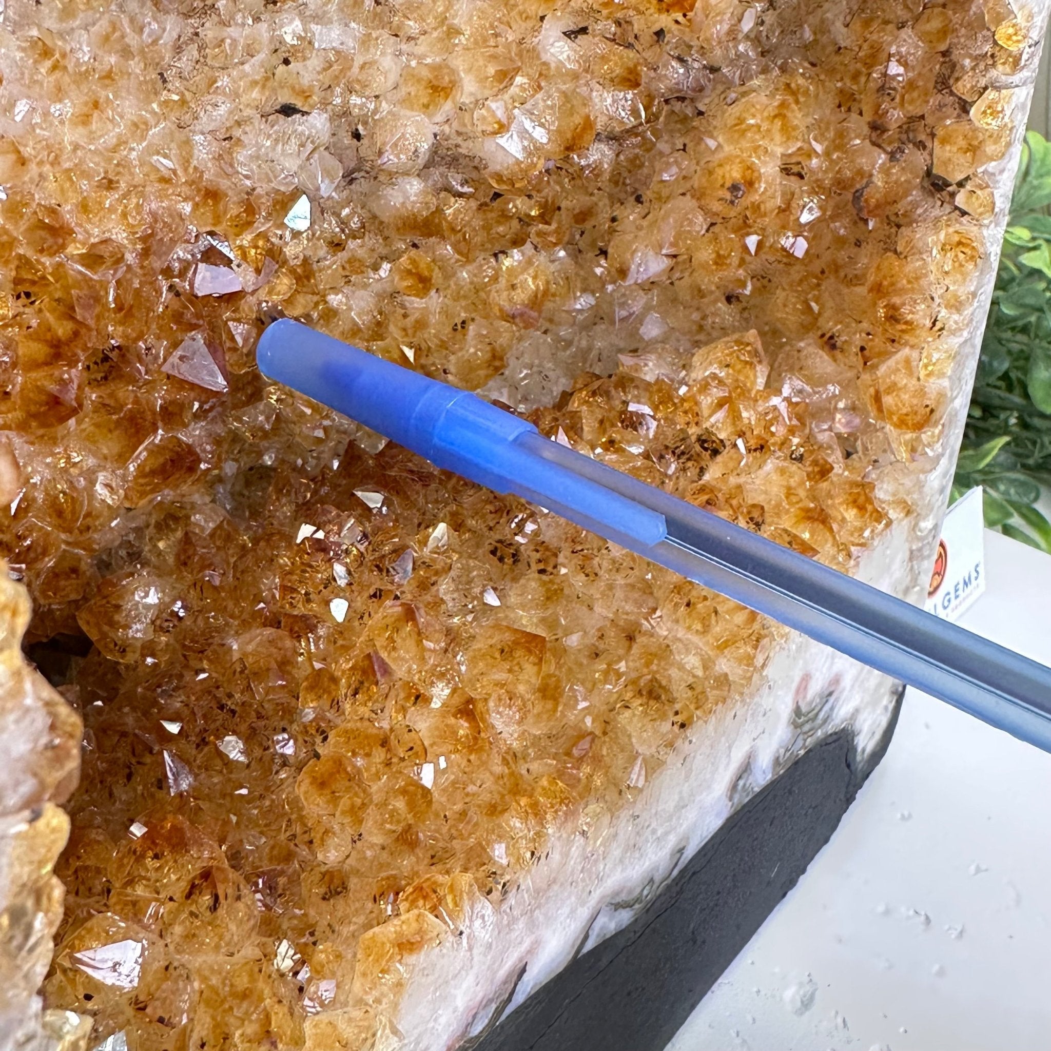 Extra Quality Citrine Cathedral, 21.8 lbs & 12.9" Tall 5603 - 0380 - Brazil GemsBrazil GemsExtra Quality Citrine Cathedral, 21.8 lbs & 12.9" Tall 5603 - 0380Cathedrals5603 - 0380