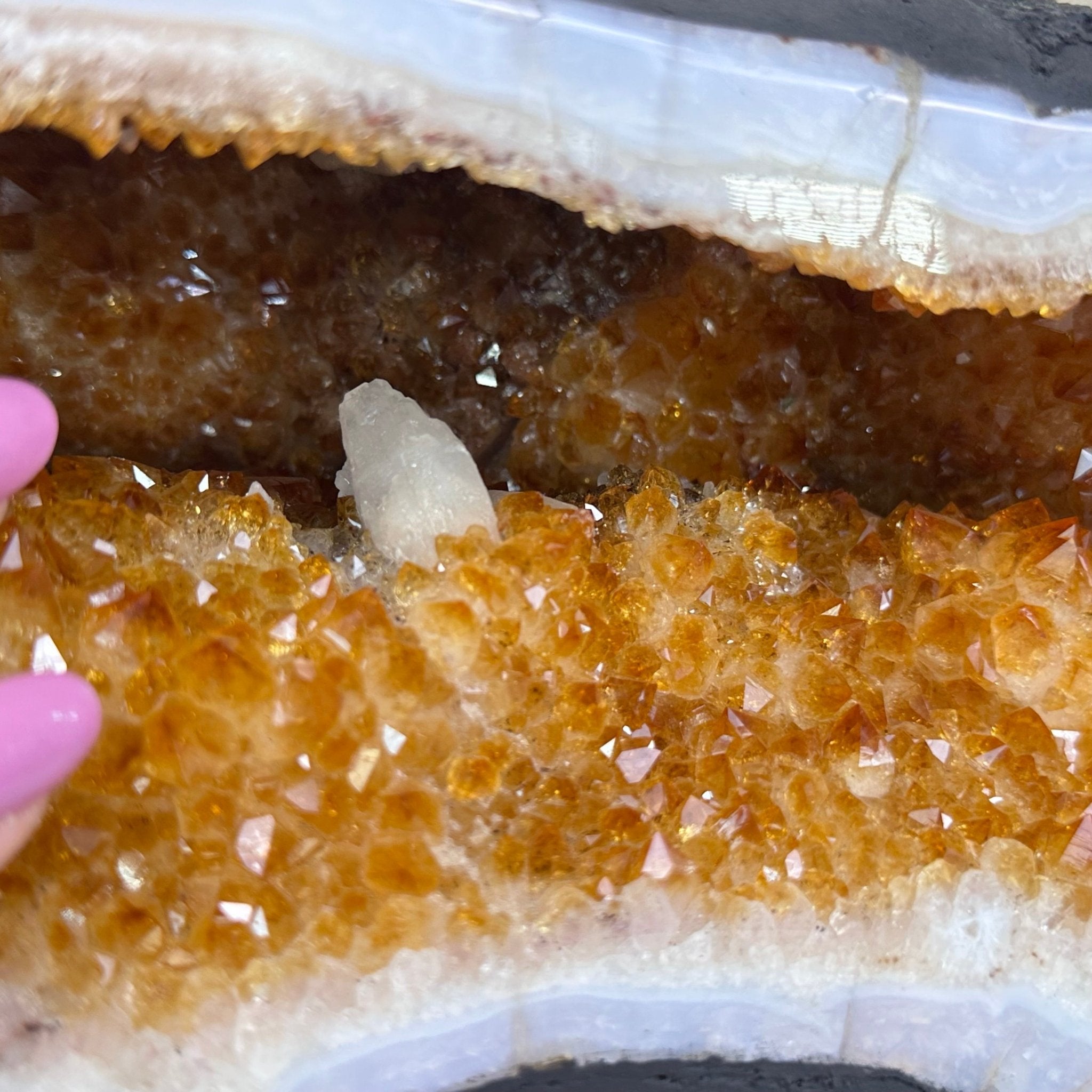 Extra Quality Citrine Cathedral, 22.2 lbs & 6.6" Tall 5603 - 0382 - Brazil GemsBrazil GemsExtra Quality Citrine Cathedral, 22.2 lbs & 6.6" Tall 5603 - 0382Cathedrals5603 - 0382