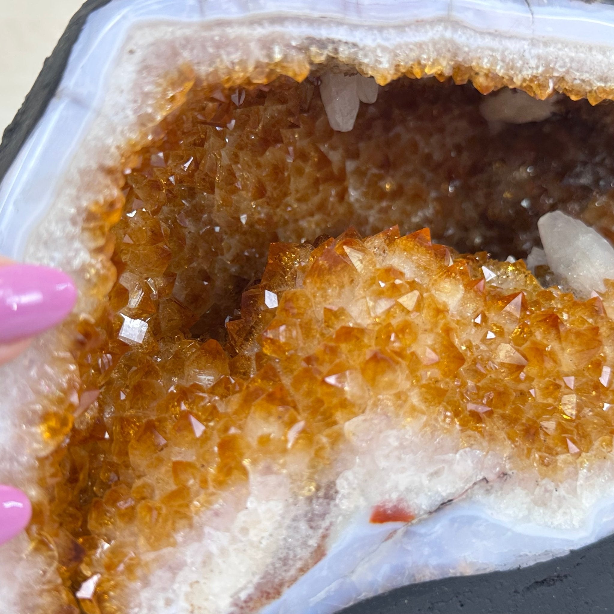 Extra Quality Citrine Cathedral, 22.2 lbs & 6.6" Tall 5603 - 0382 - Brazil GemsBrazil GemsExtra Quality Citrine Cathedral, 22.2 lbs & 6.6" Tall 5603 - 0382Cathedrals5603 - 0382