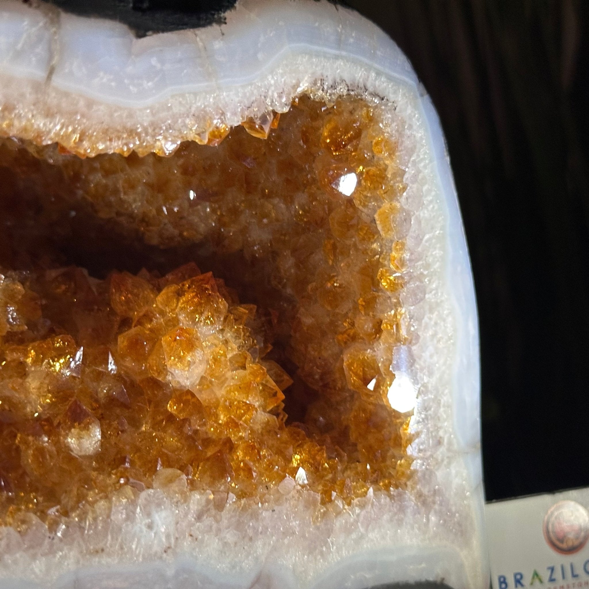 Extra Quality Citrine Cathedral, 22.2 lbs & 6.6" Tall 5603 - 0382 - Brazil GemsBrazil GemsExtra Quality Citrine Cathedral, 22.2 lbs & 6.6" Tall 5603 - 0382Cathedrals5603 - 0382