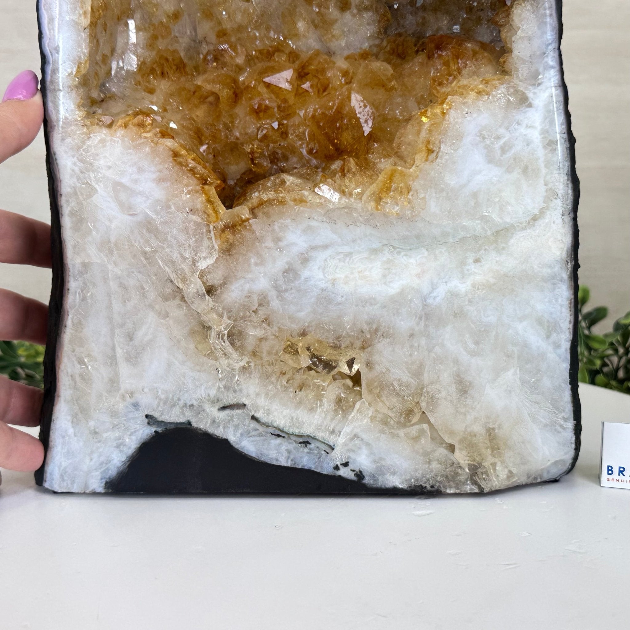 Extra Quality Citrine Cathedral, 24.9 lbs & 10.9" Tall 5603 - 0383 - Brazil GemsBrazil GemsExtra Quality Citrine Cathedral, 24.9 lbs & 10.9" Tall 5603 - 0383Cathedrals5603 - 0383