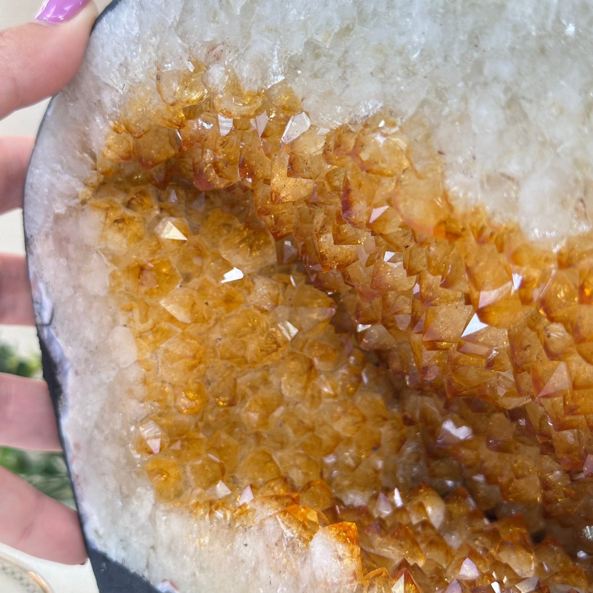 Extra Quality Citrine Cathedral, 24.9 lbs & 8.3" Tall 5603 - 0384 - Brazil GemsBrazil GemsExtra Quality Citrine Cathedral, 24.9 lbs & 8.3" Tall 5603 - 0384Cathedrals5603 - 0384