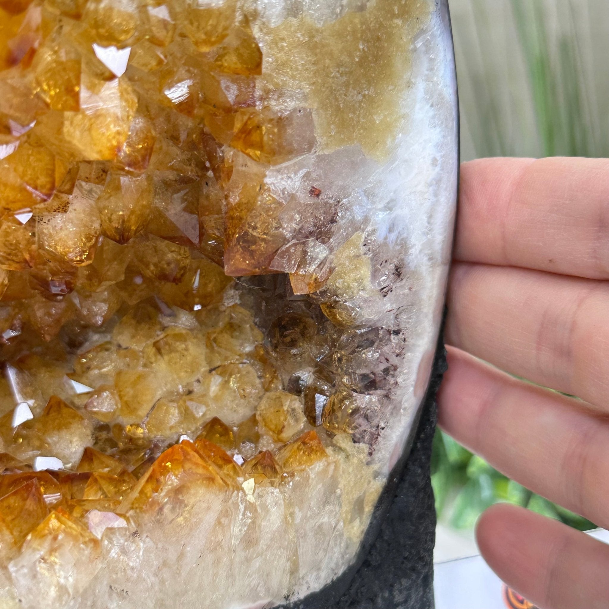 Extra Quality Citrine Cathedral, 24.9 lbs & 8.3" Tall 5603 - 0384 - Brazil GemsBrazil GemsExtra Quality Citrine Cathedral, 24.9 lbs & 8.3" Tall 5603 - 0384Cathedrals5603 - 0384