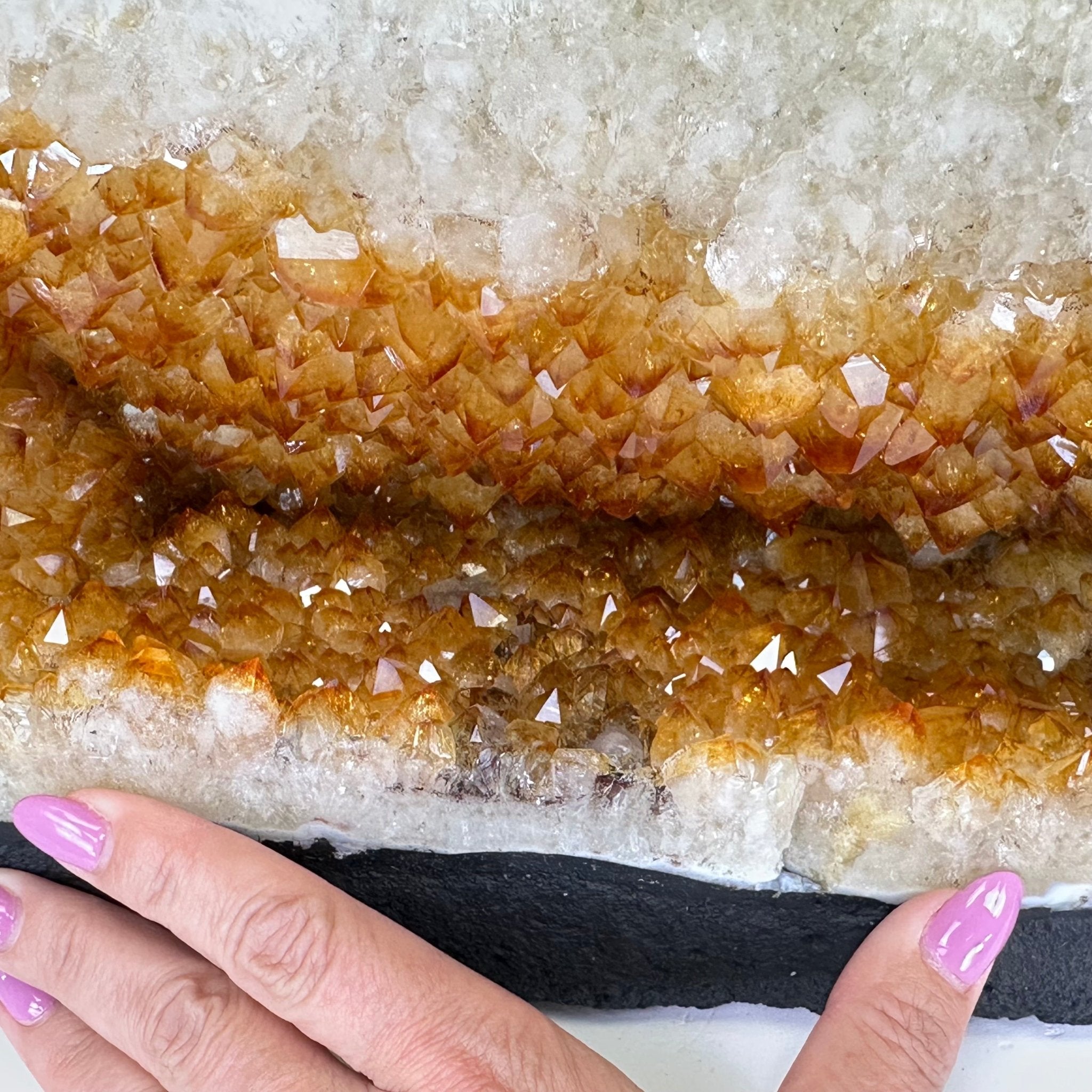 Extra Quality Citrine Cathedral, 24.9 lbs & 8.3" Tall 5603 - 0384 - Brazil GemsBrazil GemsExtra Quality Citrine Cathedral, 24.9 lbs & 8.3" Tall 5603 - 0384Cathedrals5603 - 0384