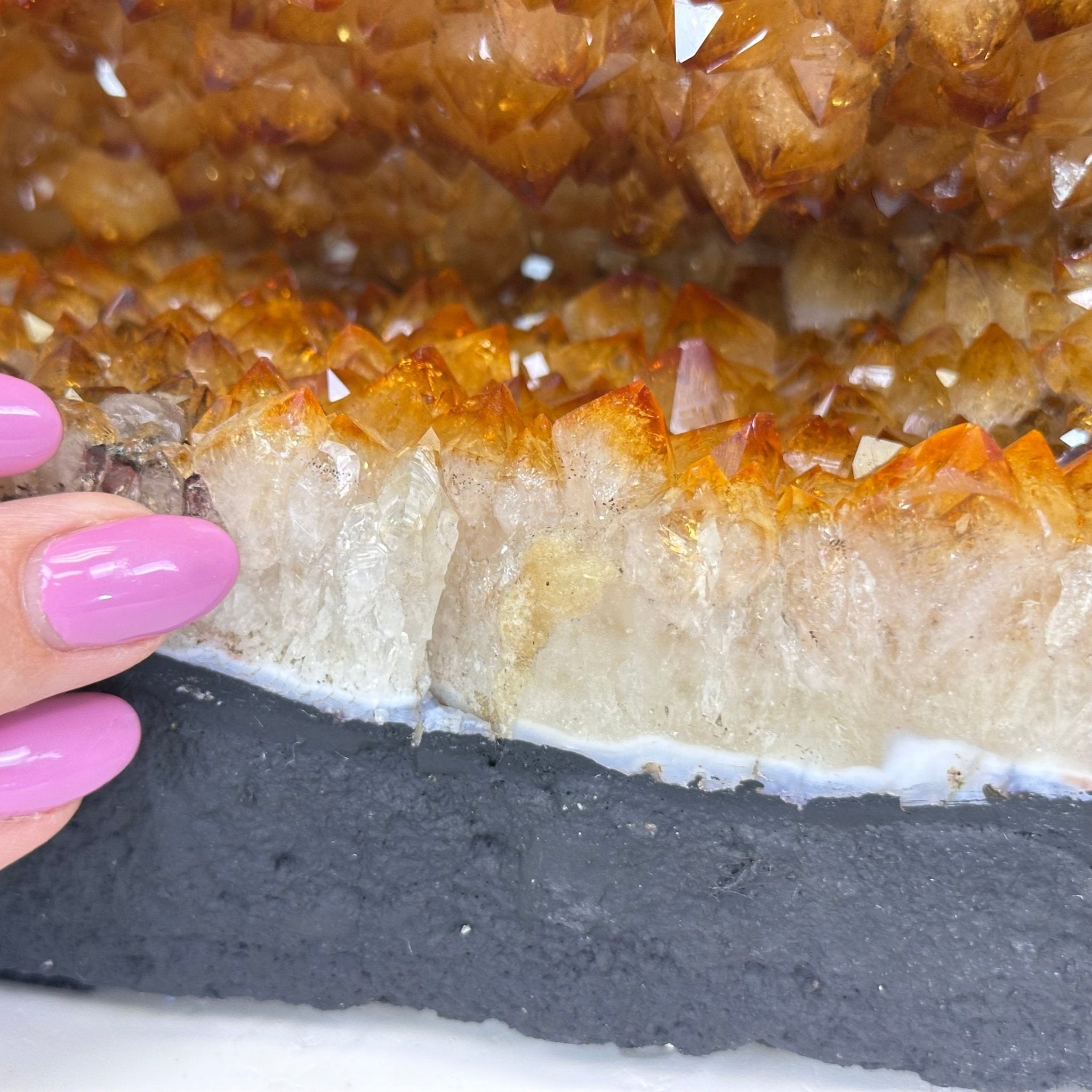 Extra Quality Citrine Cathedral, 24.9 lbs & 8.3" Tall 5603 - 0384 - Brazil GemsBrazil GemsExtra Quality Citrine Cathedral, 24.9 lbs & 8.3" Tall 5603 - 0384Cathedrals5603 - 0384