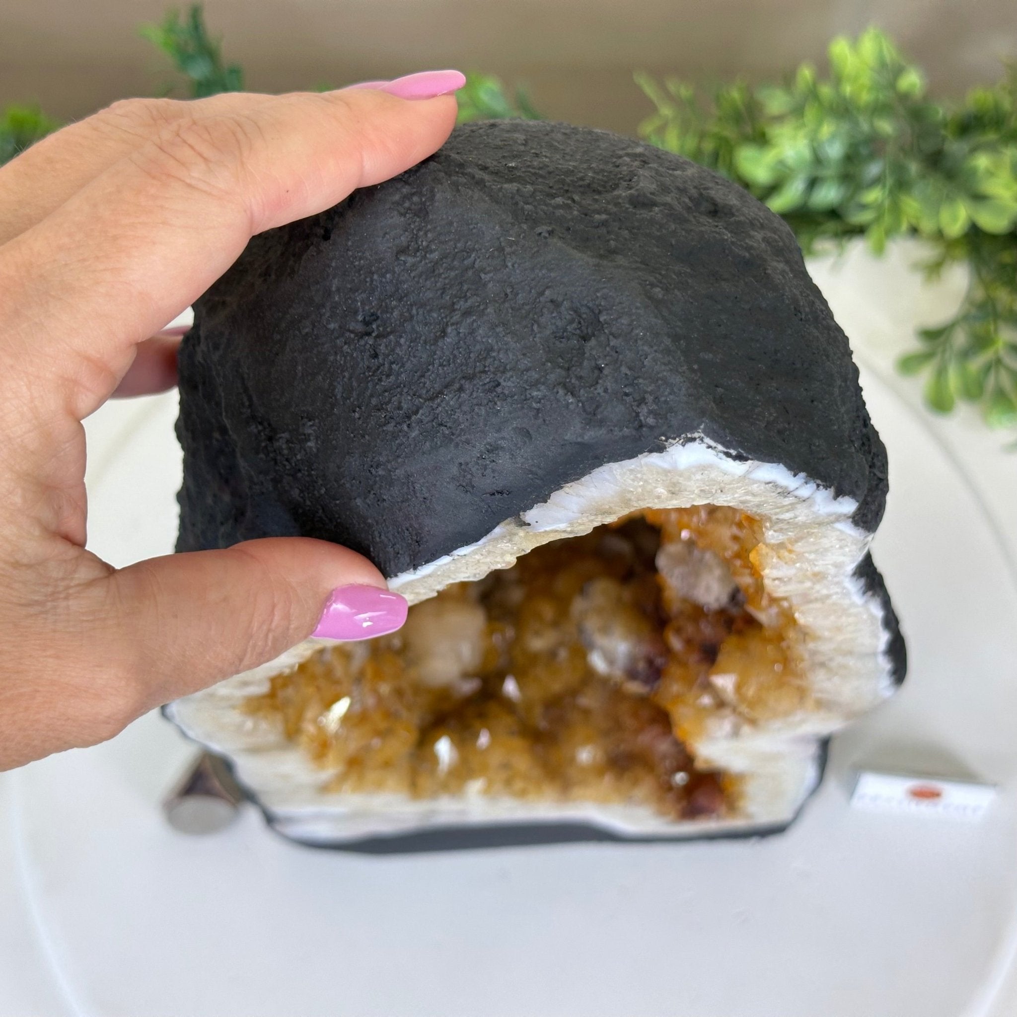 Extra Quality Citrine Cathedral, 25.6 lbs & 16.6" Tall 5603 - 0387 - Brazil GemsBrazil GemsExtra Quality Citrine Cathedral, 25.6 lbs & 16.6" Tall 5603 - 0387Cathedrals5603 - 0387