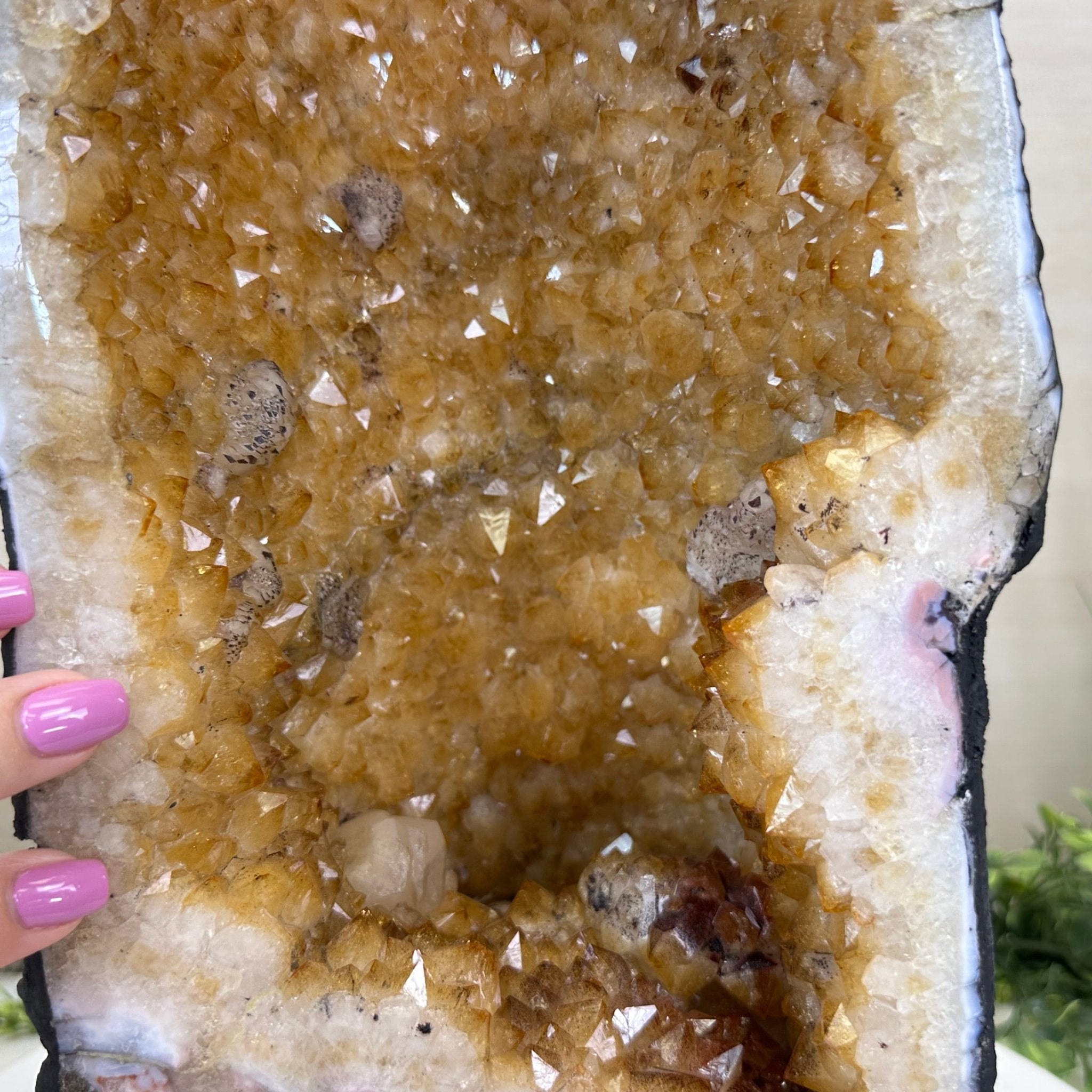 Extra Quality Citrine Cathedral, 25.6 lbs & 16.6" Tall 5603 - 0387 - Brazil GemsBrazil GemsExtra Quality Citrine Cathedral, 25.6 lbs & 16.6" Tall 5603 - 0387Cathedrals5603 - 0387