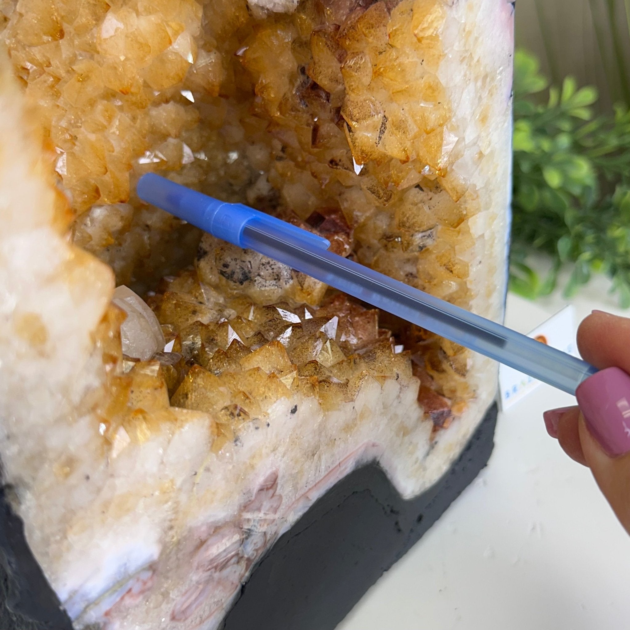 Extra Quality Citrine Cathedral, 25.6 lbs & 16.6" Tall 5603 - 0387 - Brazil GemsBrazil GemsExtra Quality Citrine Cathedral, 25.6 lbs & 16.6" Tall 5603 - 0387Cathedrals5603 - 0387