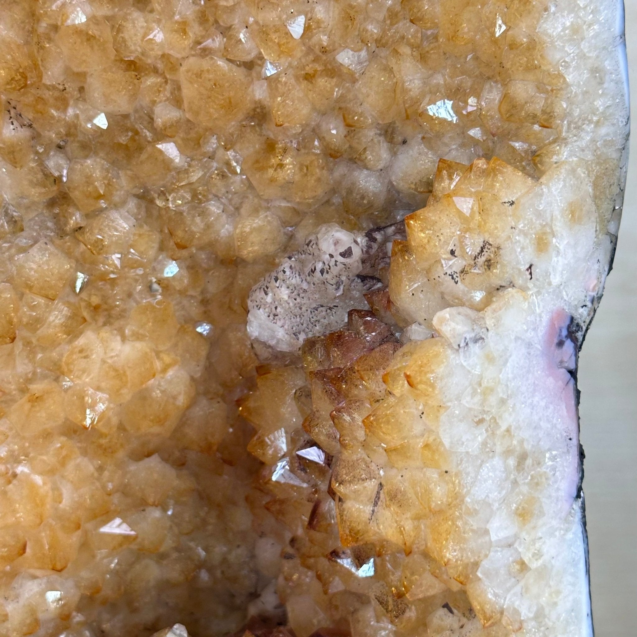 Extra Quality Citrine Cathedral, 25.6 lbs & 16.6" Tall 5603 - 0387 - Brazil GemsBrazil GemsExtra Quality Citrine Cathedral, 25.6 lbs & 16.6" Tall 5603 - 0387Cathedrals5603 - 0387