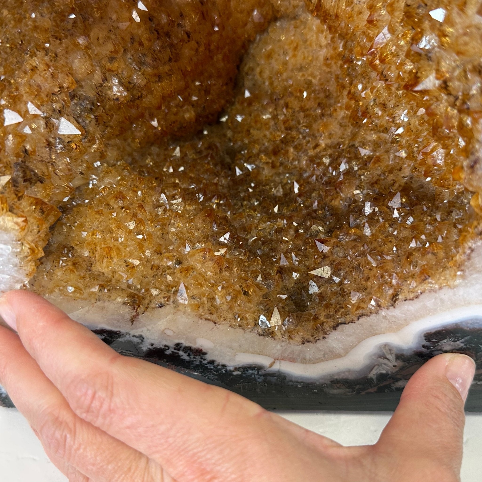 Extra Quality Citrine Cathedral, 25.8 lbs & 9.5" tall, Model #5603-0260 by Brazil Gems - Brazil GemsBrazil GemsExtra Quality Citrine Cathedral, 25.8 lbs & 9.5" tall, Model #5603-0260 by Brazil GemsCathedrals5603-0260