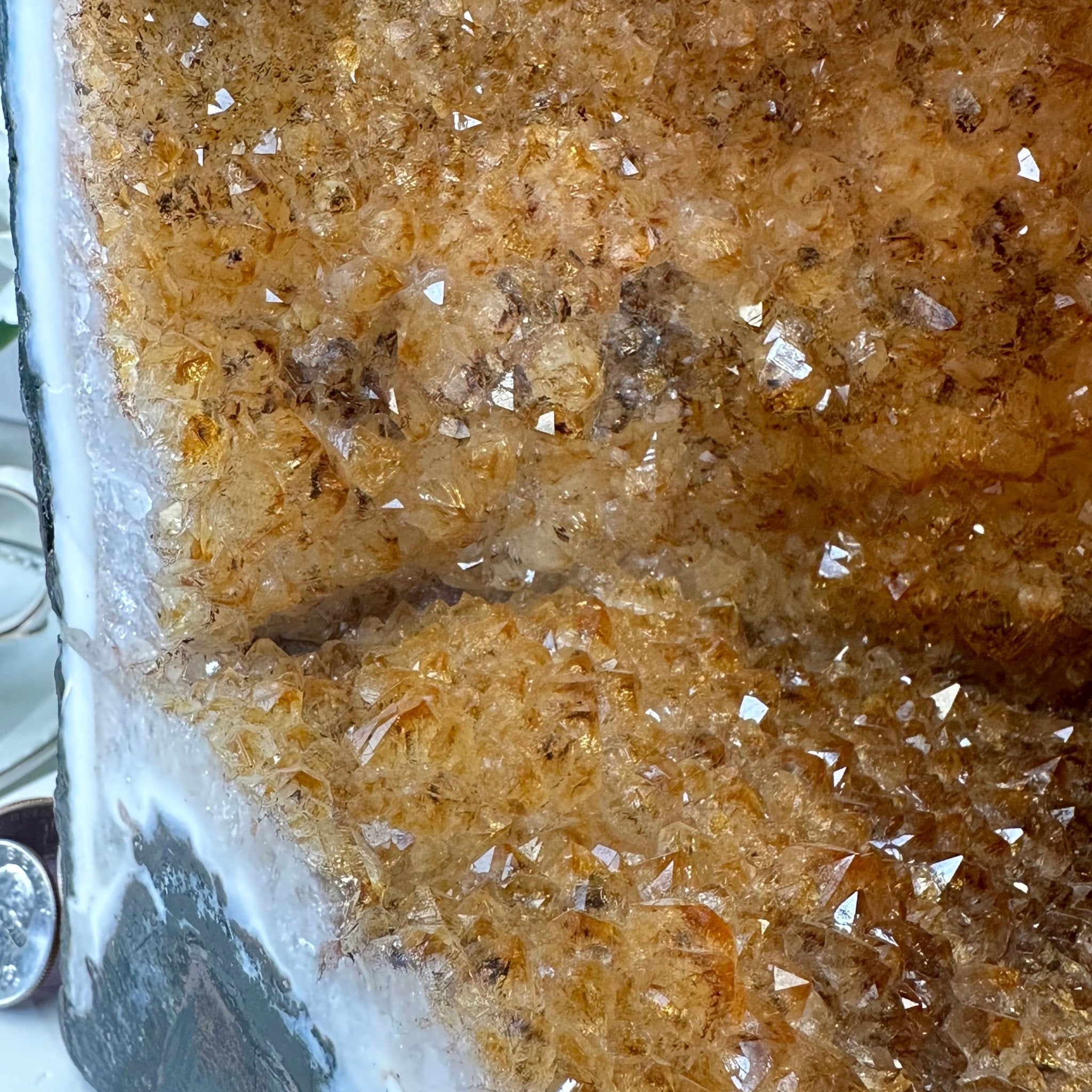 Extra Quality Citrine Cathedral, 25.8 lbs & 9.5" tall, Model #5603-0260 by Brazil Gems - Brazil GemsBrazil GemsExtra Quality Citrine Cathedral, 25.8 lbs & 9.5" tall, Model #5603-0260 by Brazil GemsCathedrals5603-0260